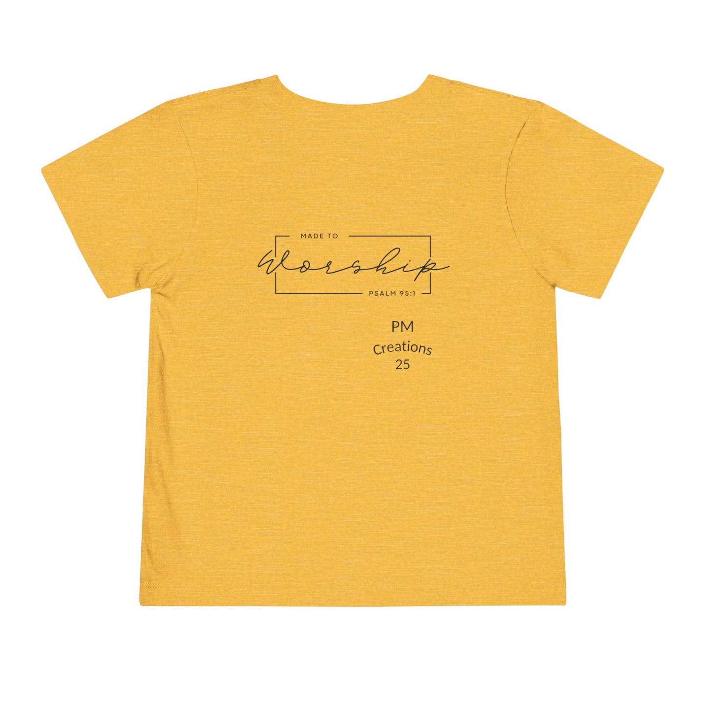 He Is Risen Toddler Tee