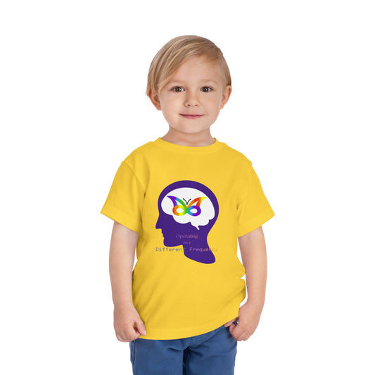 Built Differently Toddler Tee — Autism/Neurodiversity Pride Kids T‑Shirt