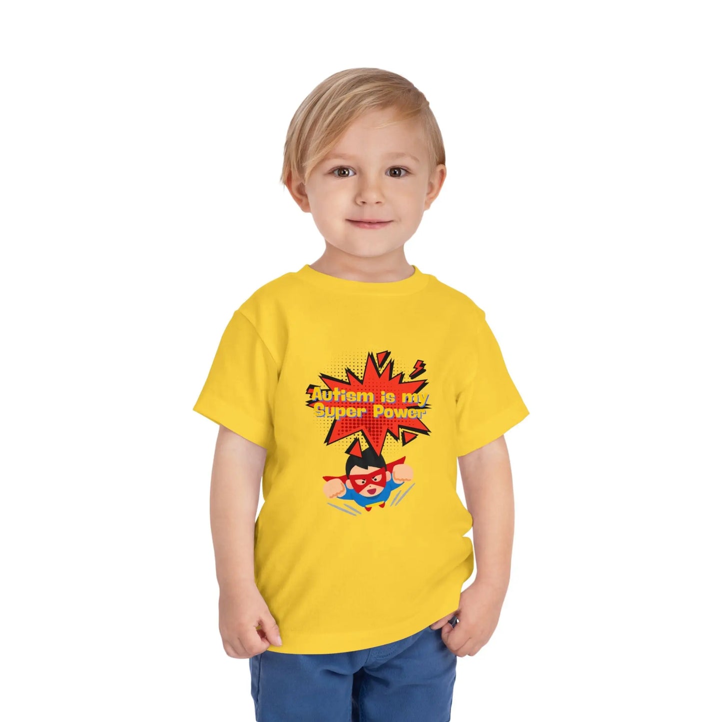 Autism Is My Super Power Toddler Tee Printify