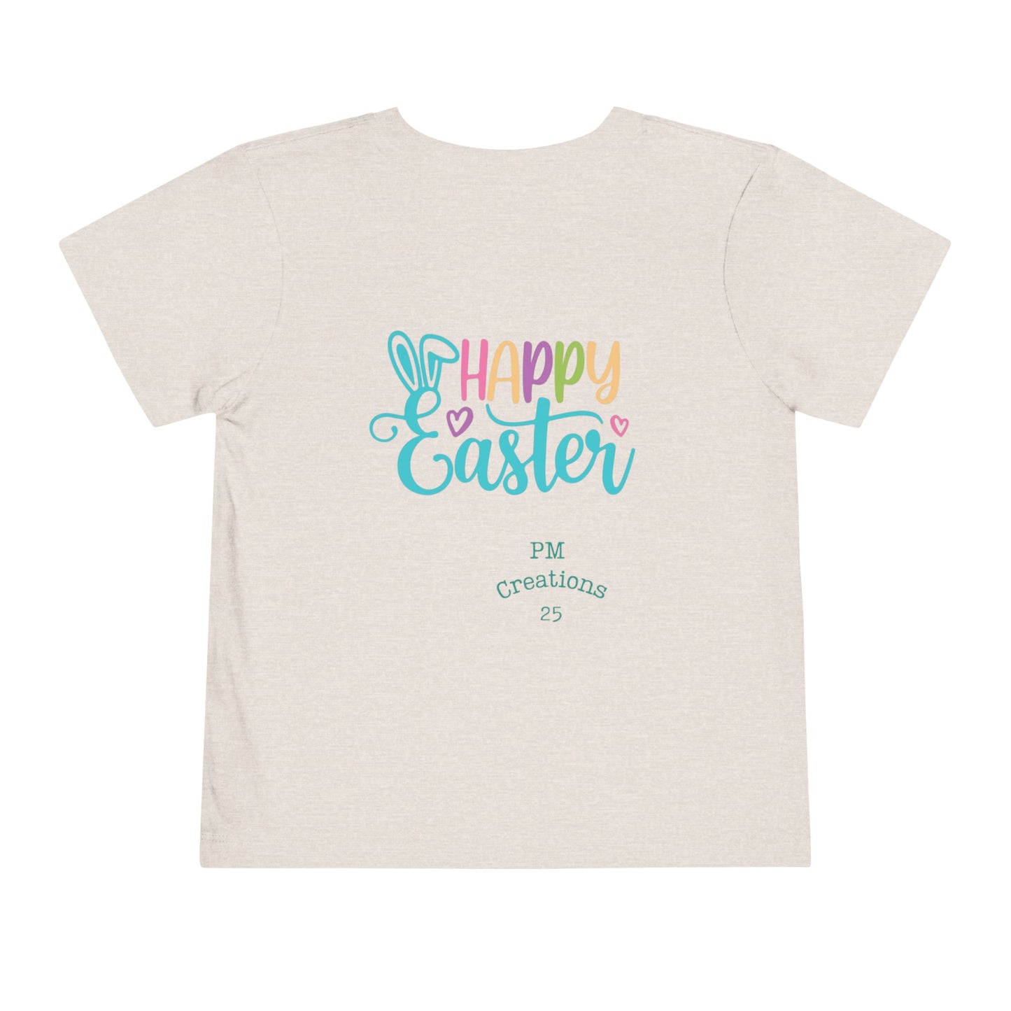Toddler Tee — "Happy Easter Every Bunny" Bunny Car Easter Shirt