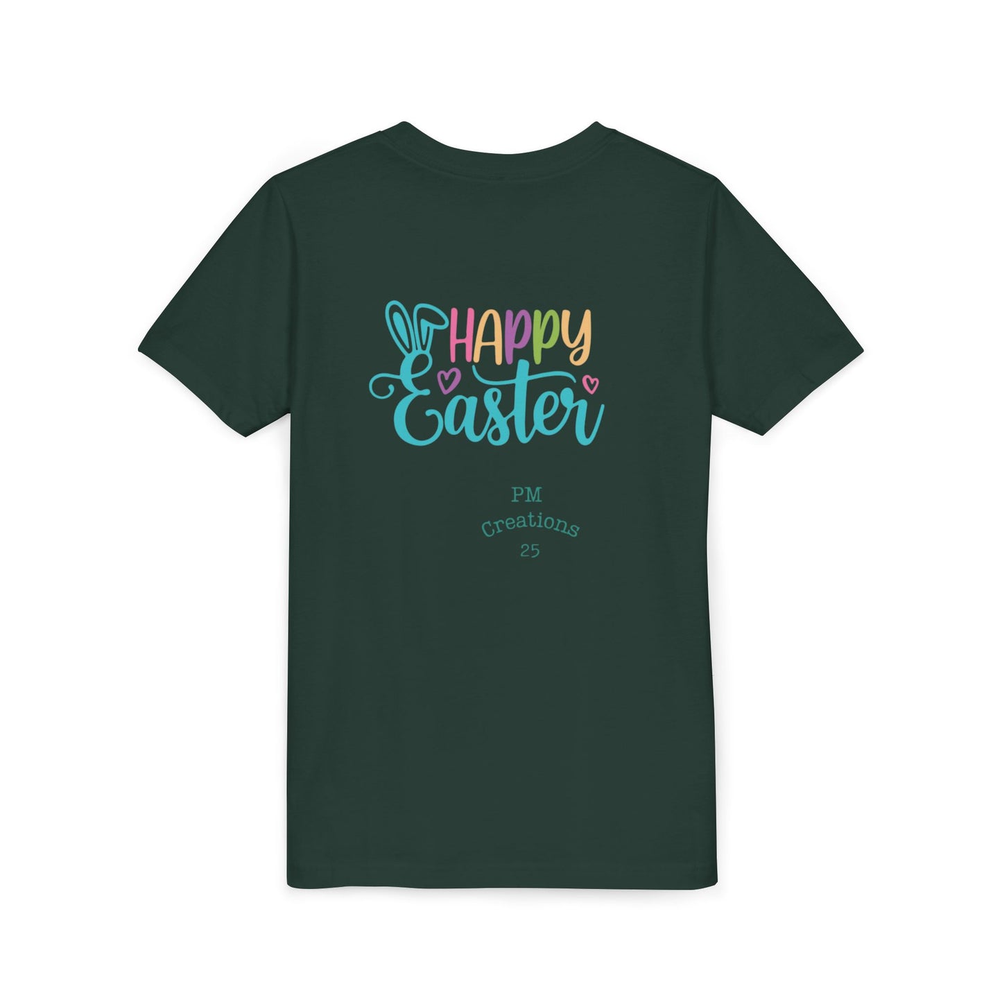 Kids' 'Happy Easter' Bunny T-Shirt – Cute Carrot Easter Tee for Children