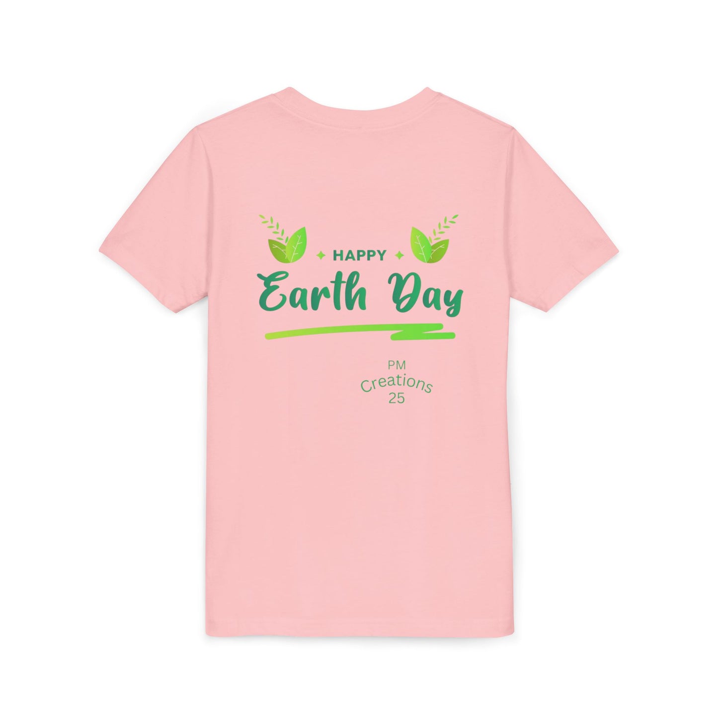 Earth Day Kids T-Shirt - Cute Smiling Heart Earth Design