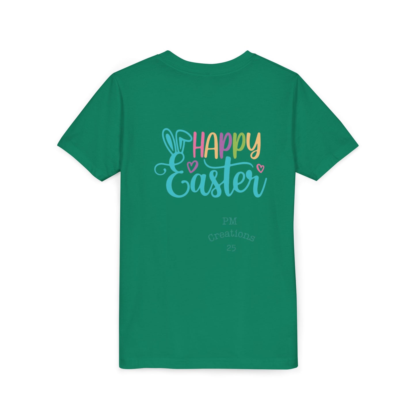 Easter Kids T‑Shirt — "Happy Easter to Every Bunny" Cute Bunny in Car Graphic