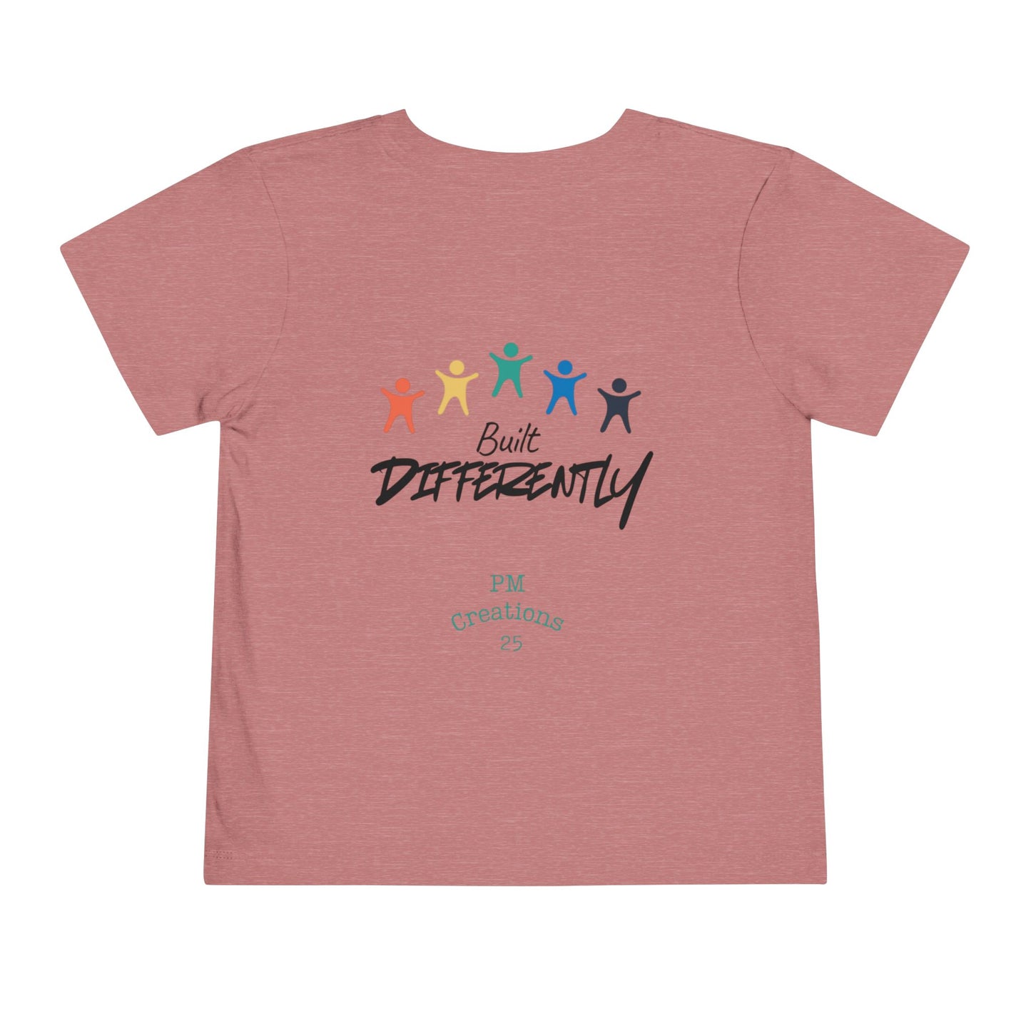 Built Differently Toddler Tee — Autism/Neurodiversity Pride Kids T‑Shirt