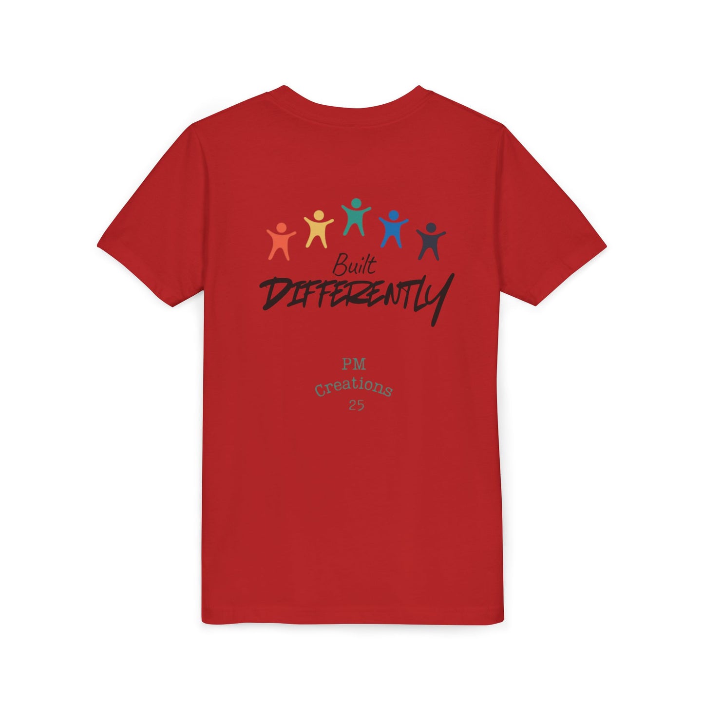 Built Differently Youth Tee — Autism/Neurodiversity Pride Kids T‑Shirt