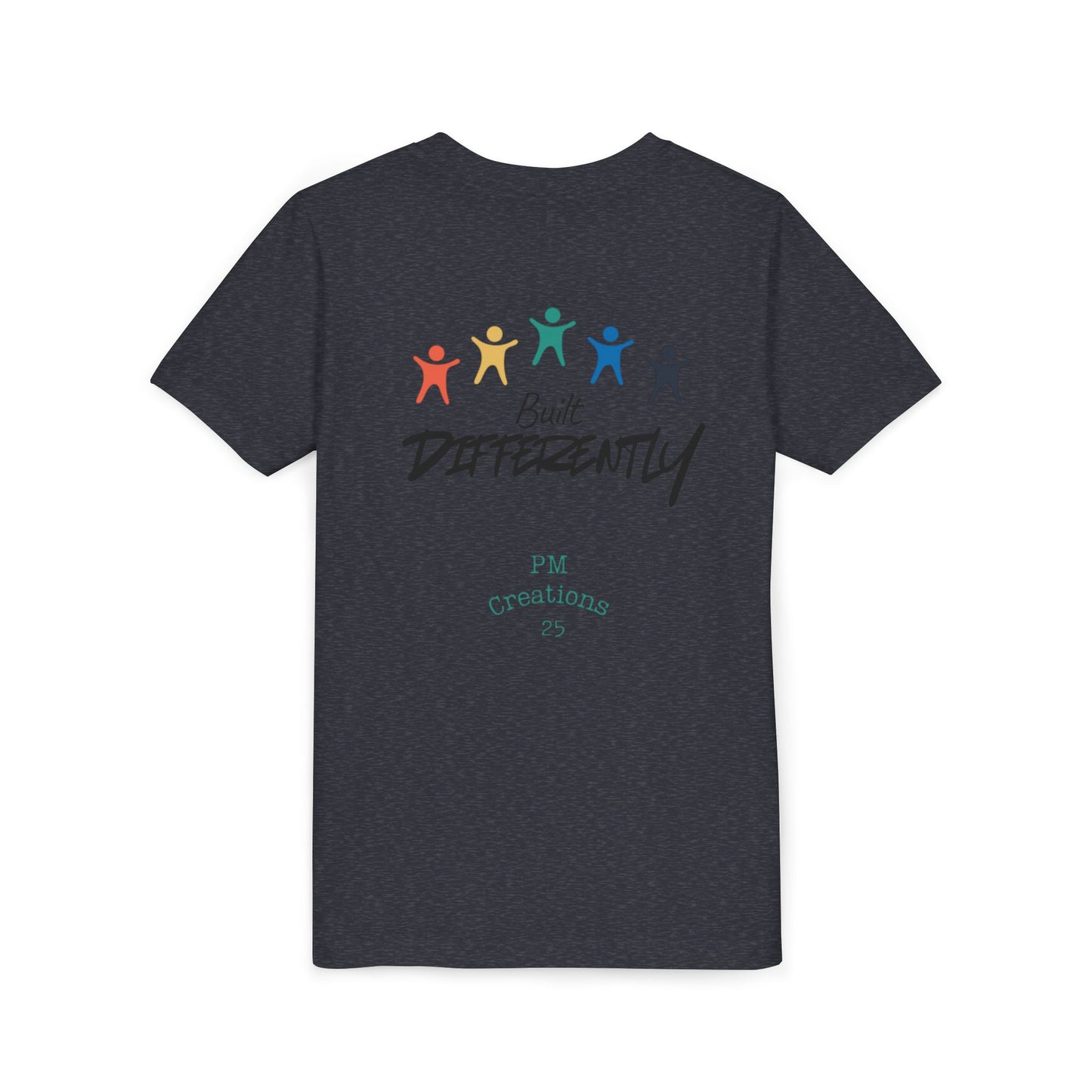 Built Differently Youth Tee — Autism/Neurodiversity Pride Kids T‑Shirt