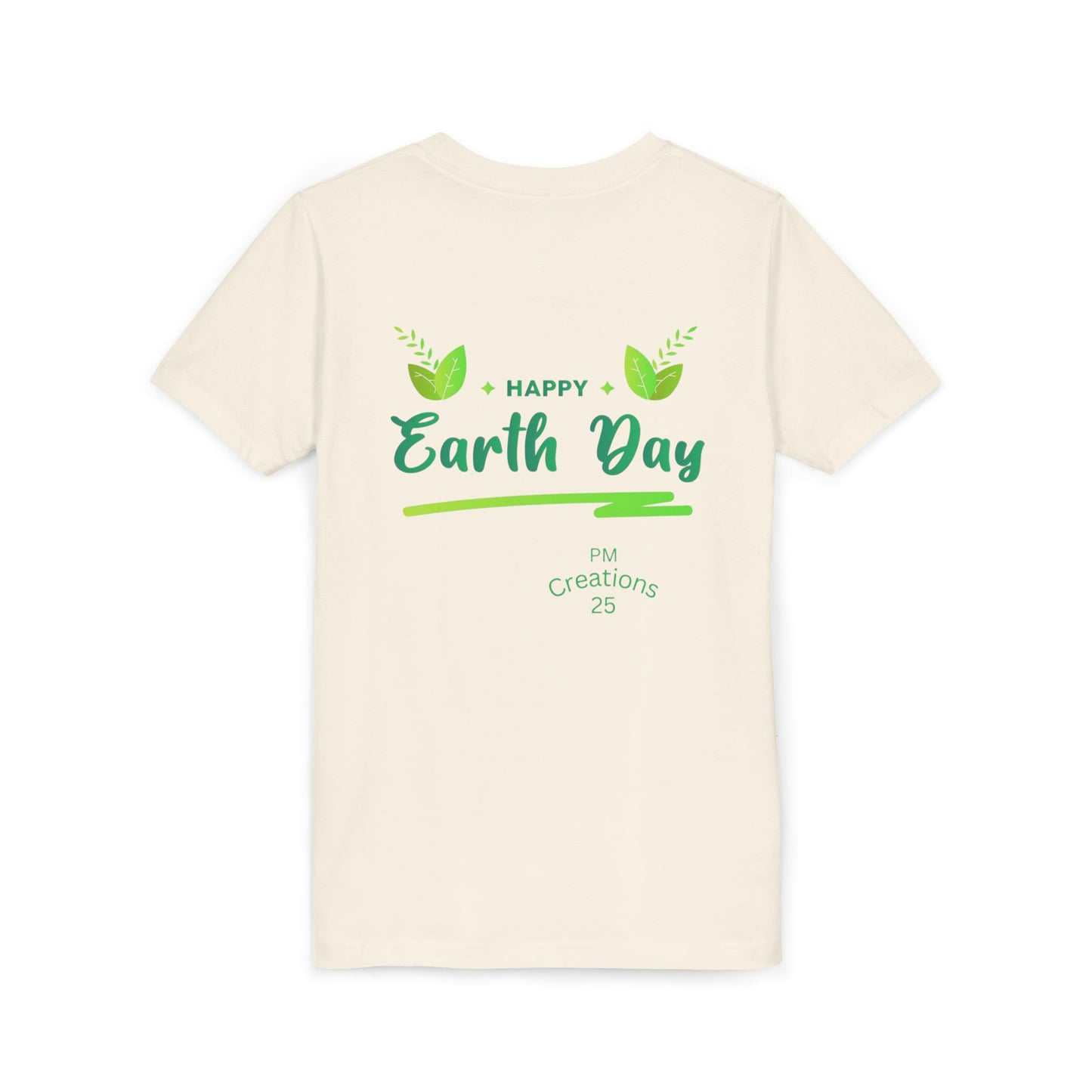 Earth Day Kids T-Shirt - Cute Smiling Heart Earth Design