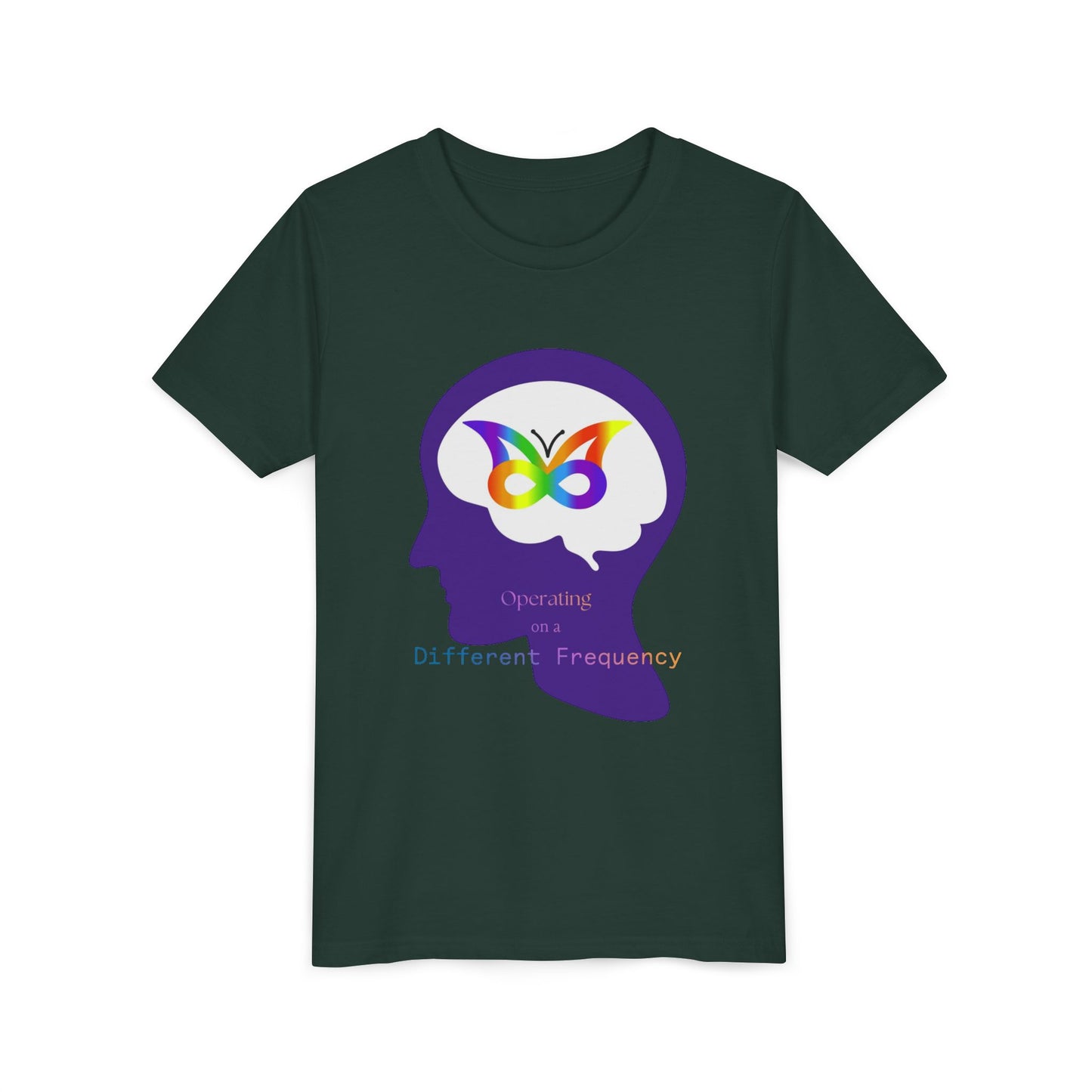 Built Differently Youth Tee — Autism/Neurodiversity Pride Kids T‑Shirt