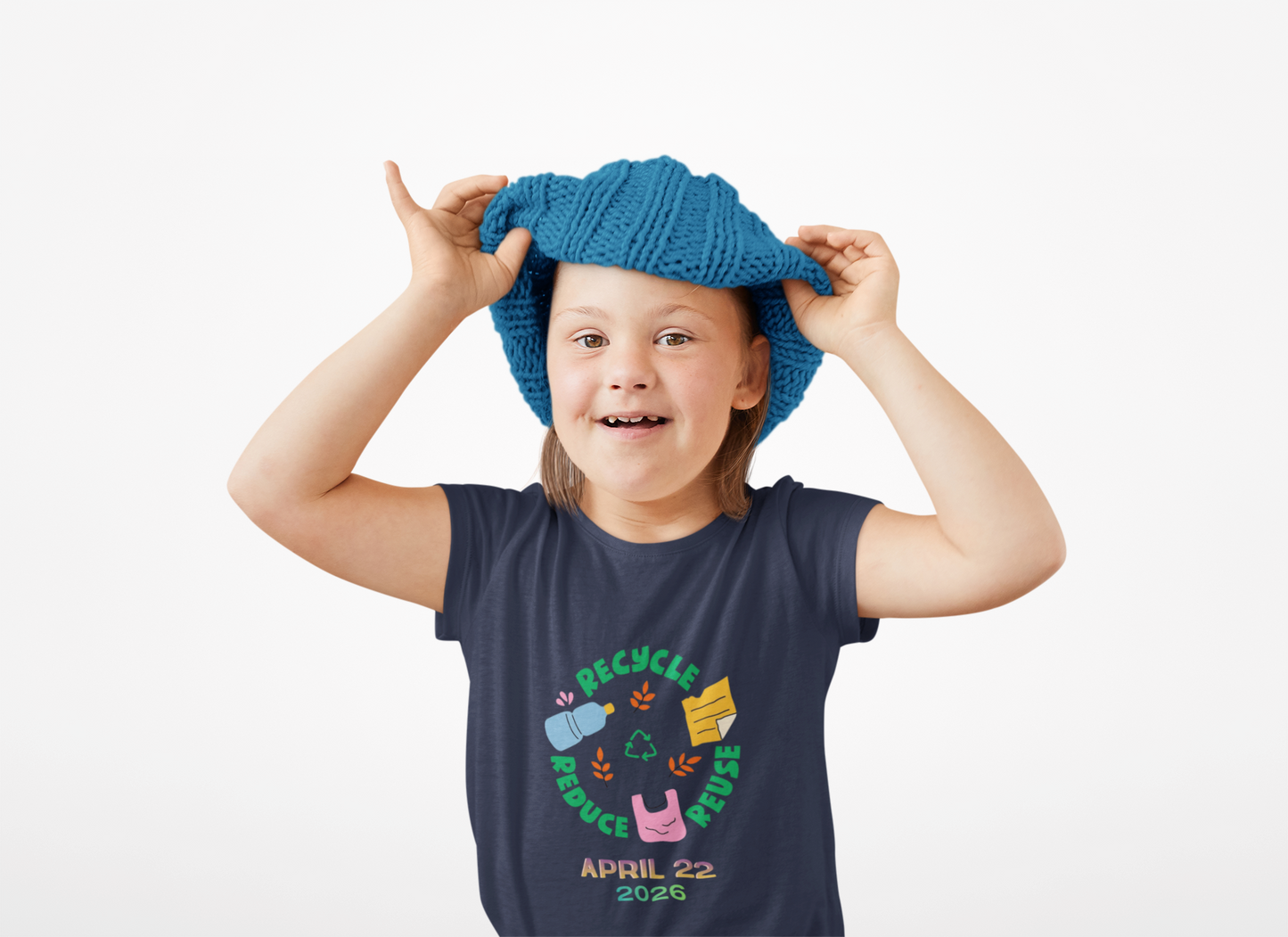 Toddler Tee — Earth Day “Recycle Reduce Reuse” April 22, 2026