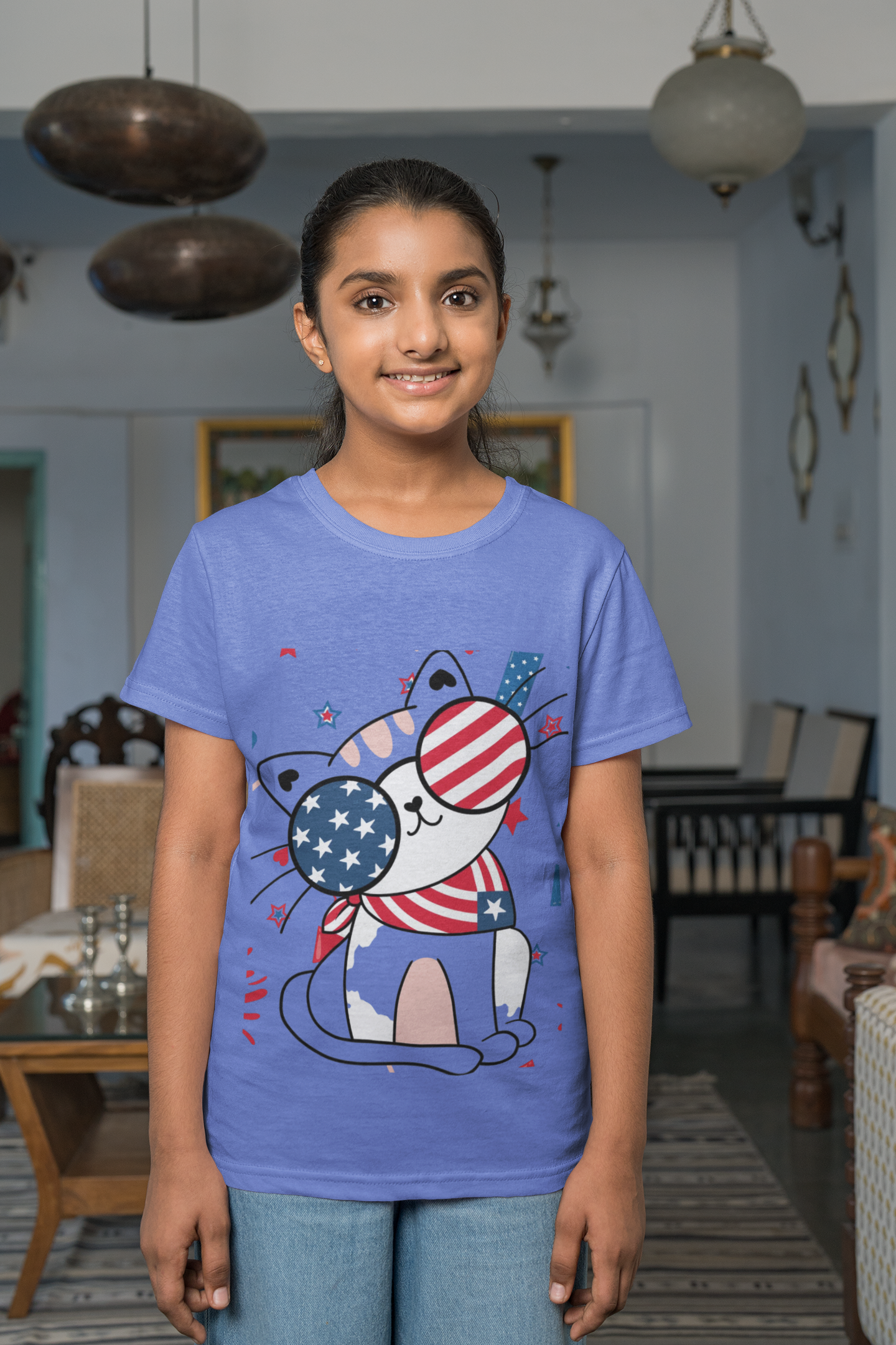 Kids USA Popsicle T-Shirt – Patriotic 4th of July Youth Tee
