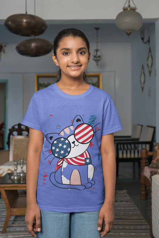Kids USA Popsicle T-Shirt – Patriotic 4th of July Youth Tee