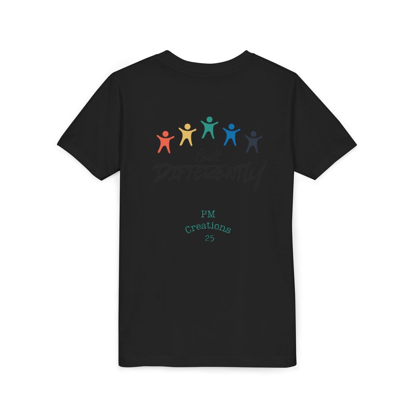 Built Differently Youth Tee — Autism/Neurodiversity Pride Kids T‑Shirt