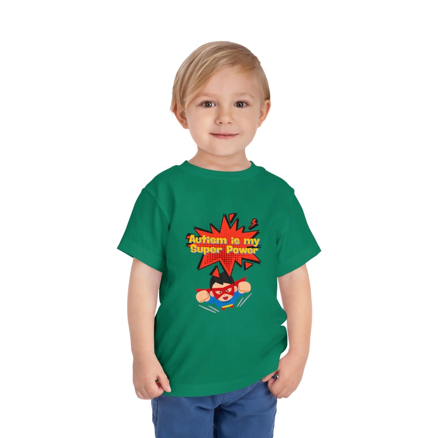 Autism Is My Super Power Toddler Tee Printify