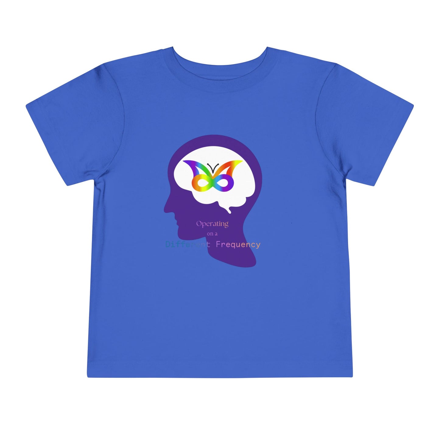 Built Differently Toddler Tee — Autism/Neurodiversity Pride Kids T‑Shirt