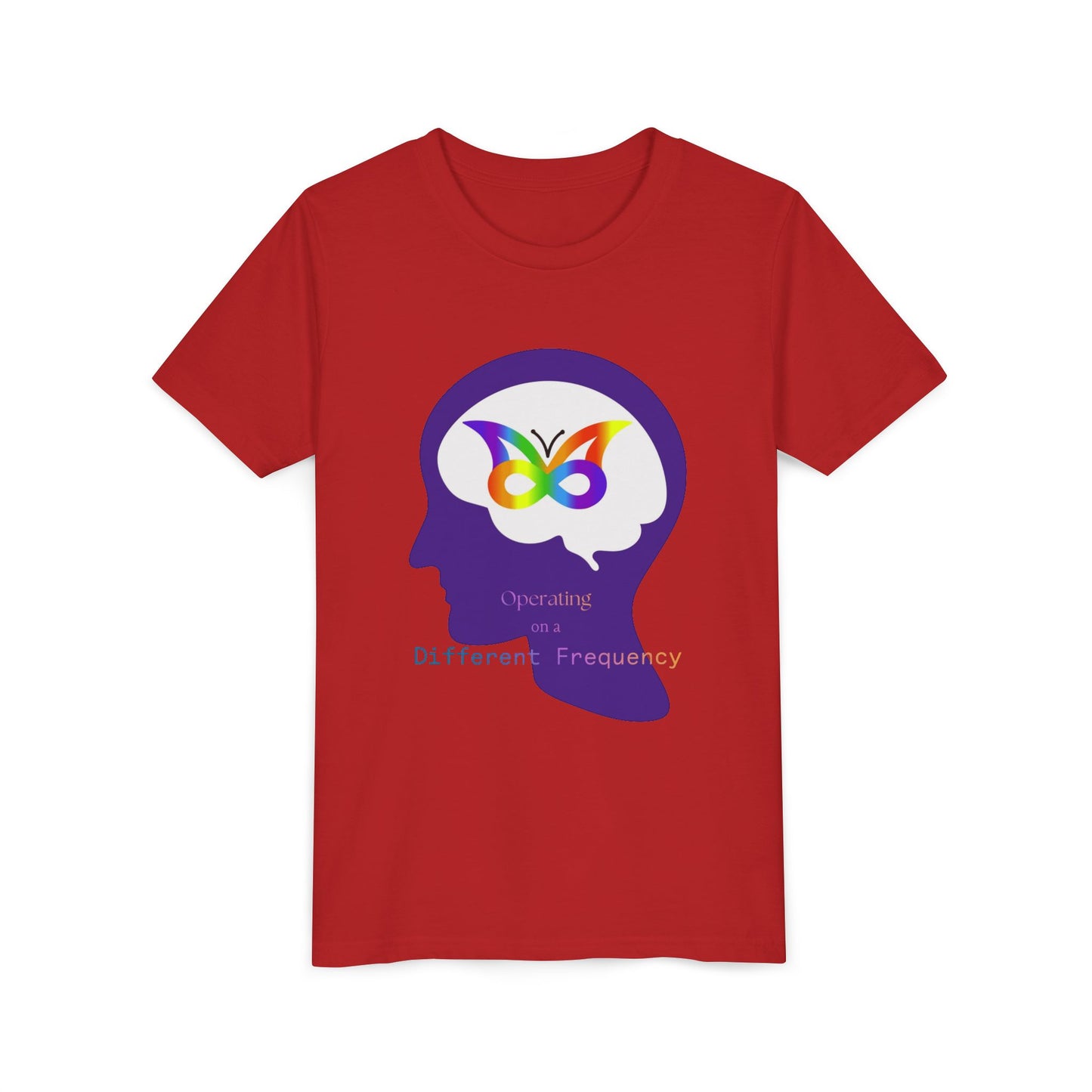 Built Differently Youth Tee — Autism/Neurodiversity Pride Kids T‑Shirt