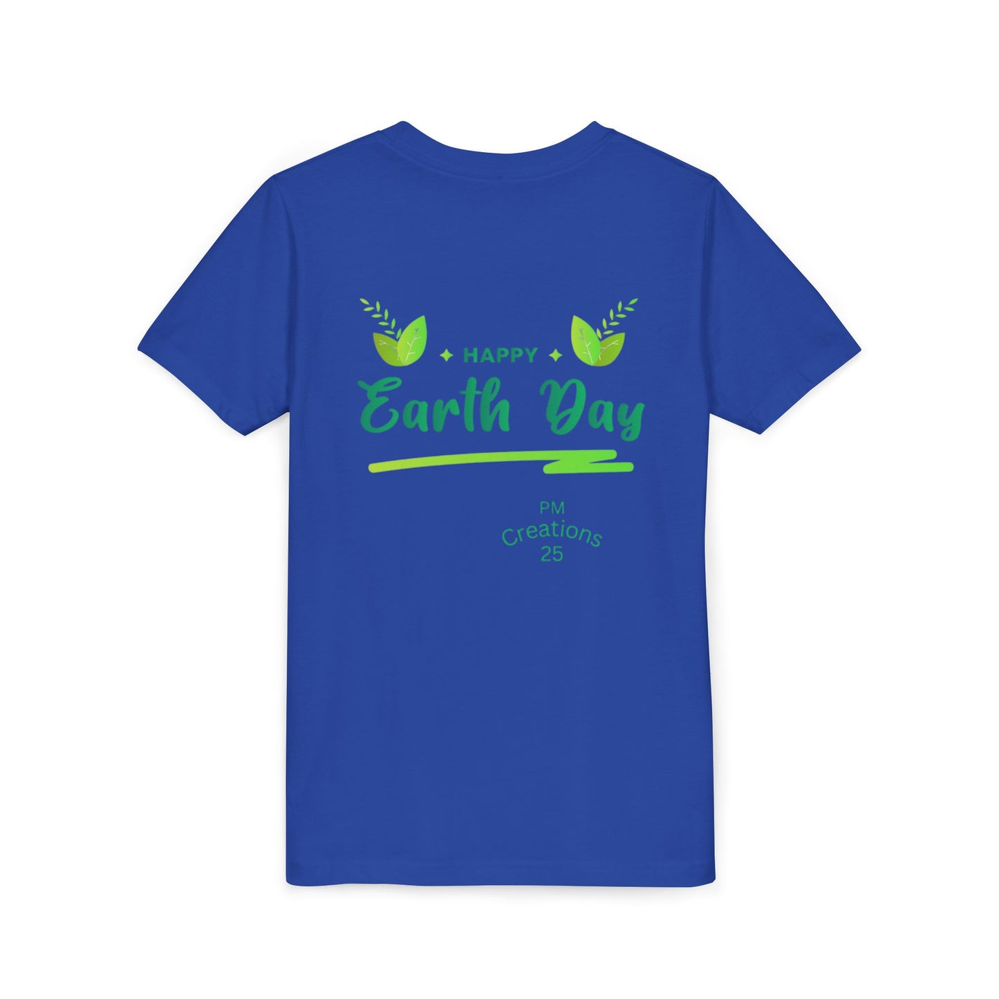 Earth Day Kids T-Shirt - Cute Smiling Heart Earth Design