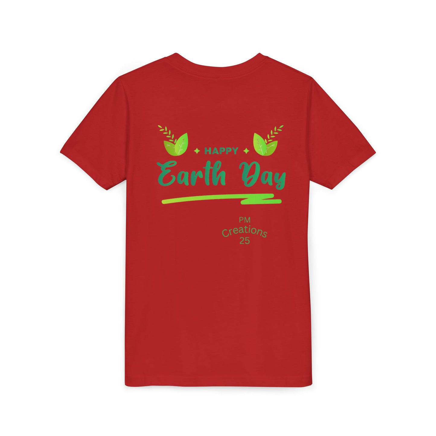 Youth Earth Day Tee - "Our Earth Our Home" Kids Short Sleeve Shirt (April 22, 2026)