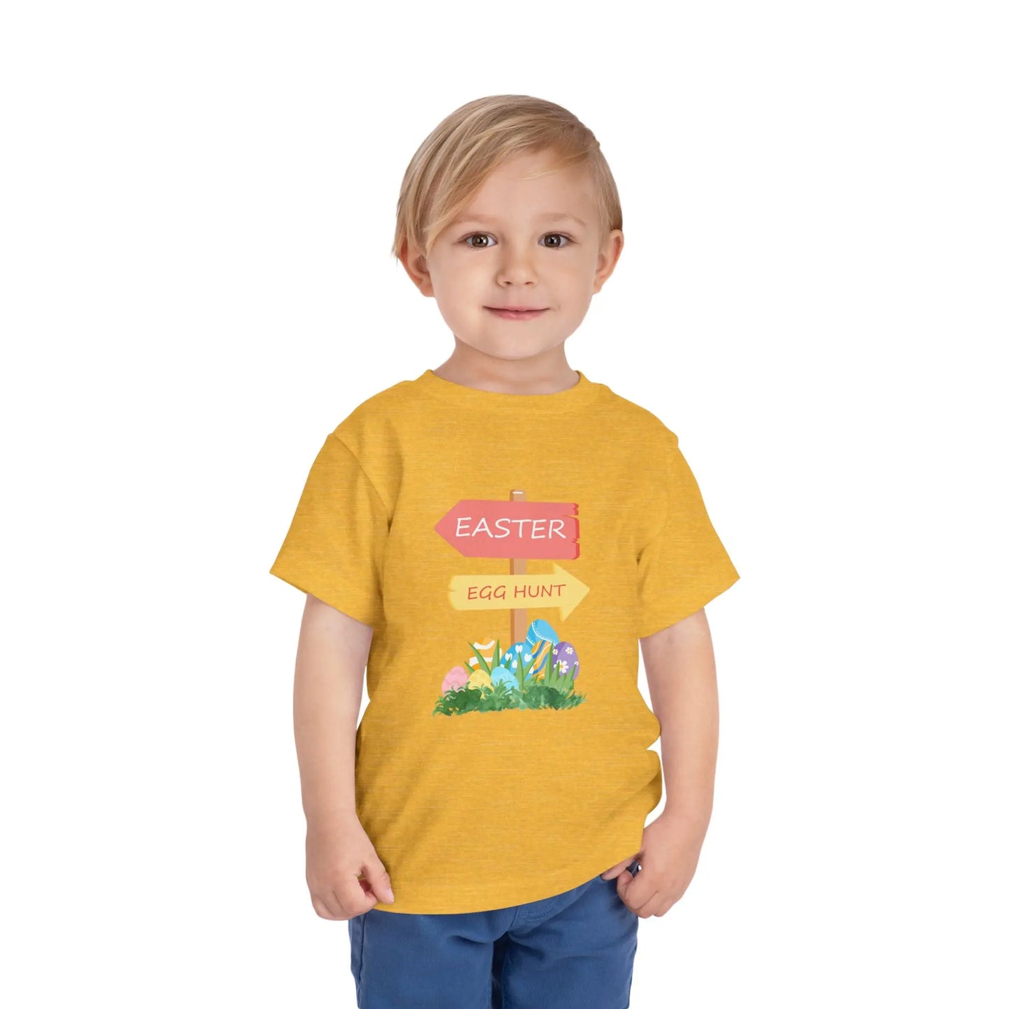 Easter Egg Hunt Toddler Tee Printify