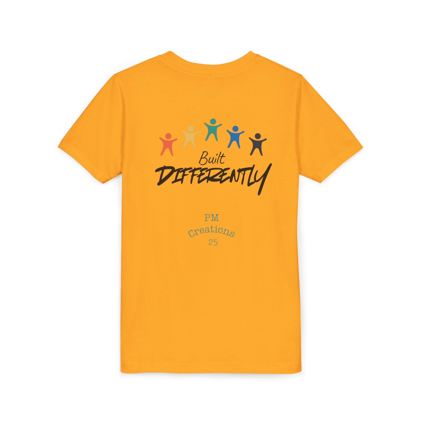 Built Differently Youth Tee — Autism/Neurodiversity Pride Kids T‑Shirt