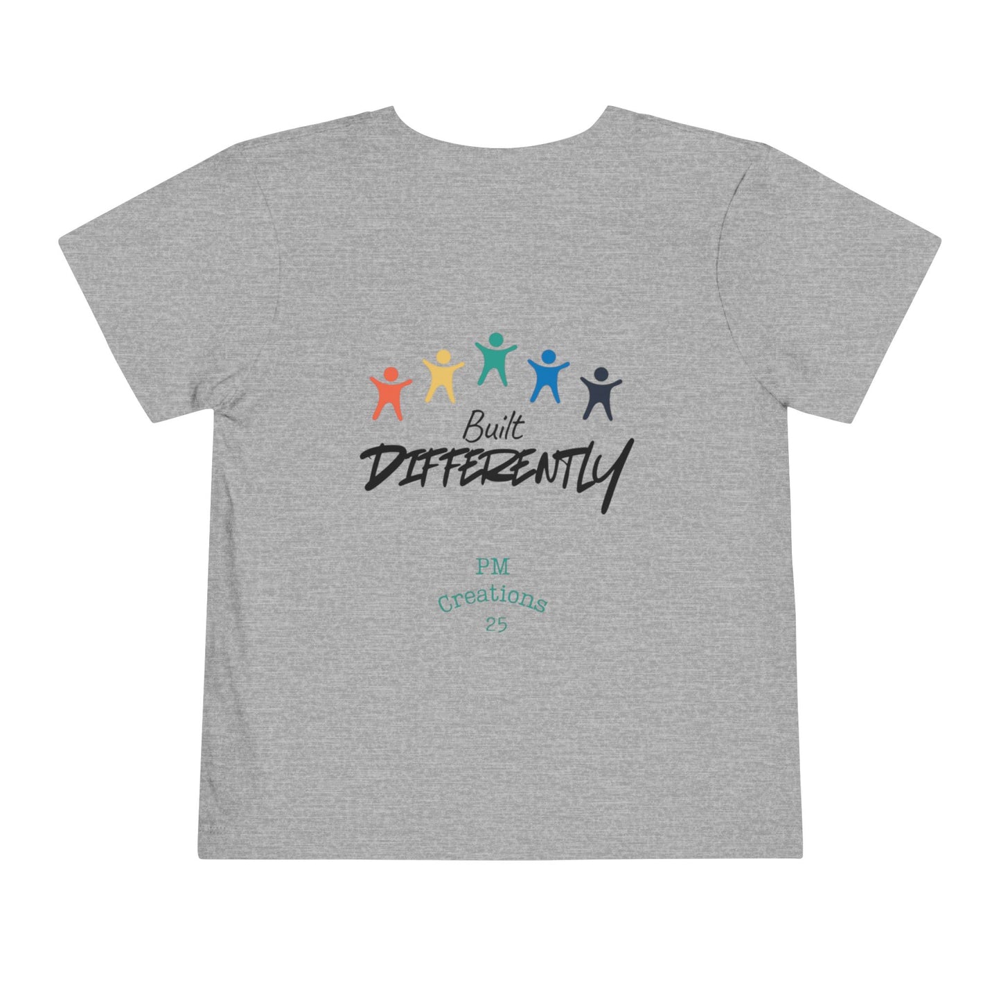 Built Differently Toddler Tee — Autism/Neurodiversity Pride Kids T‑Shirt