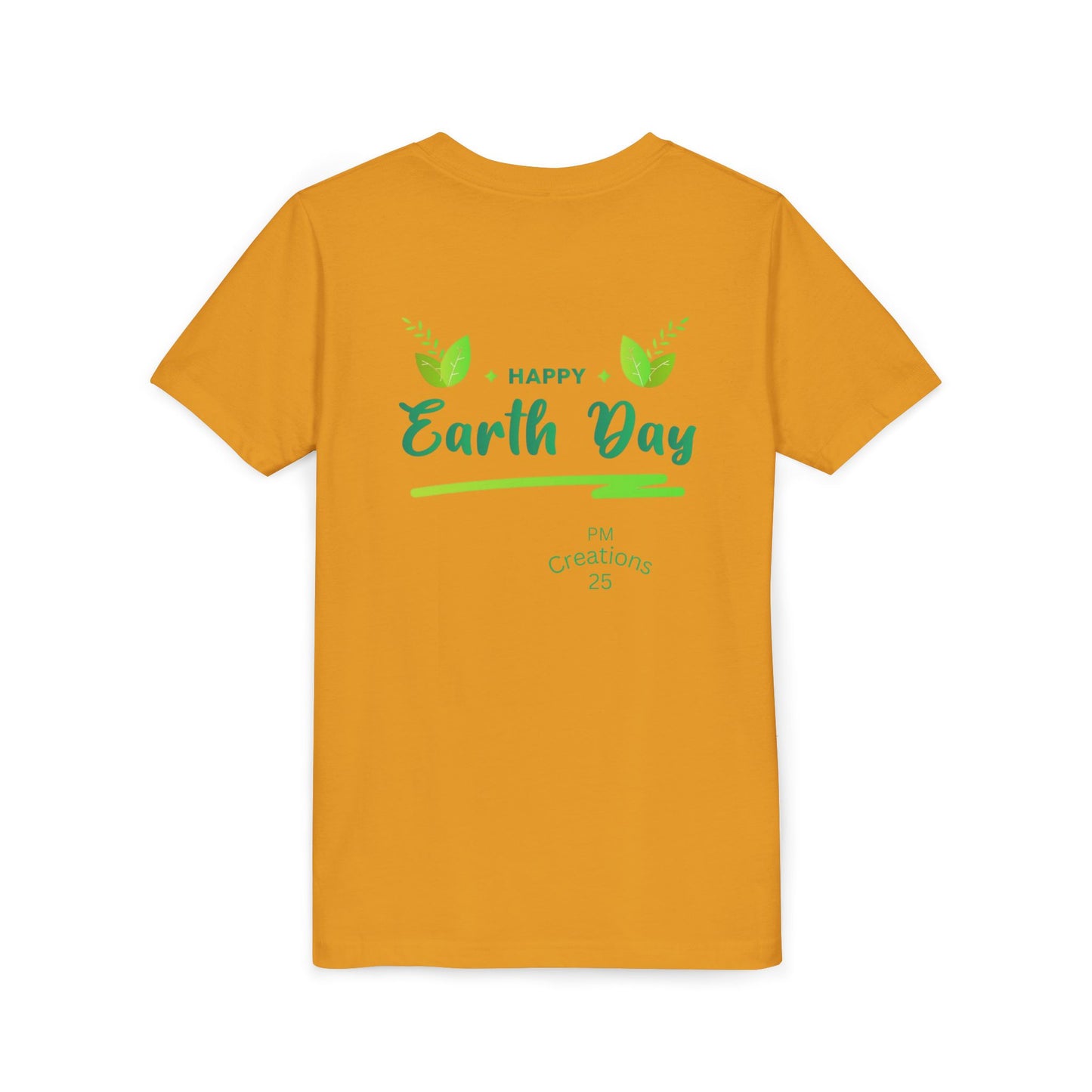 Earth Day Kid T-Shirt – Happy Earth Day Youth Tee with Tree Globe Design