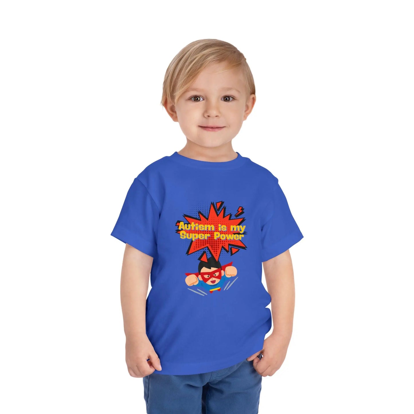 Autism Is My Super Power Toddler Tee Printify