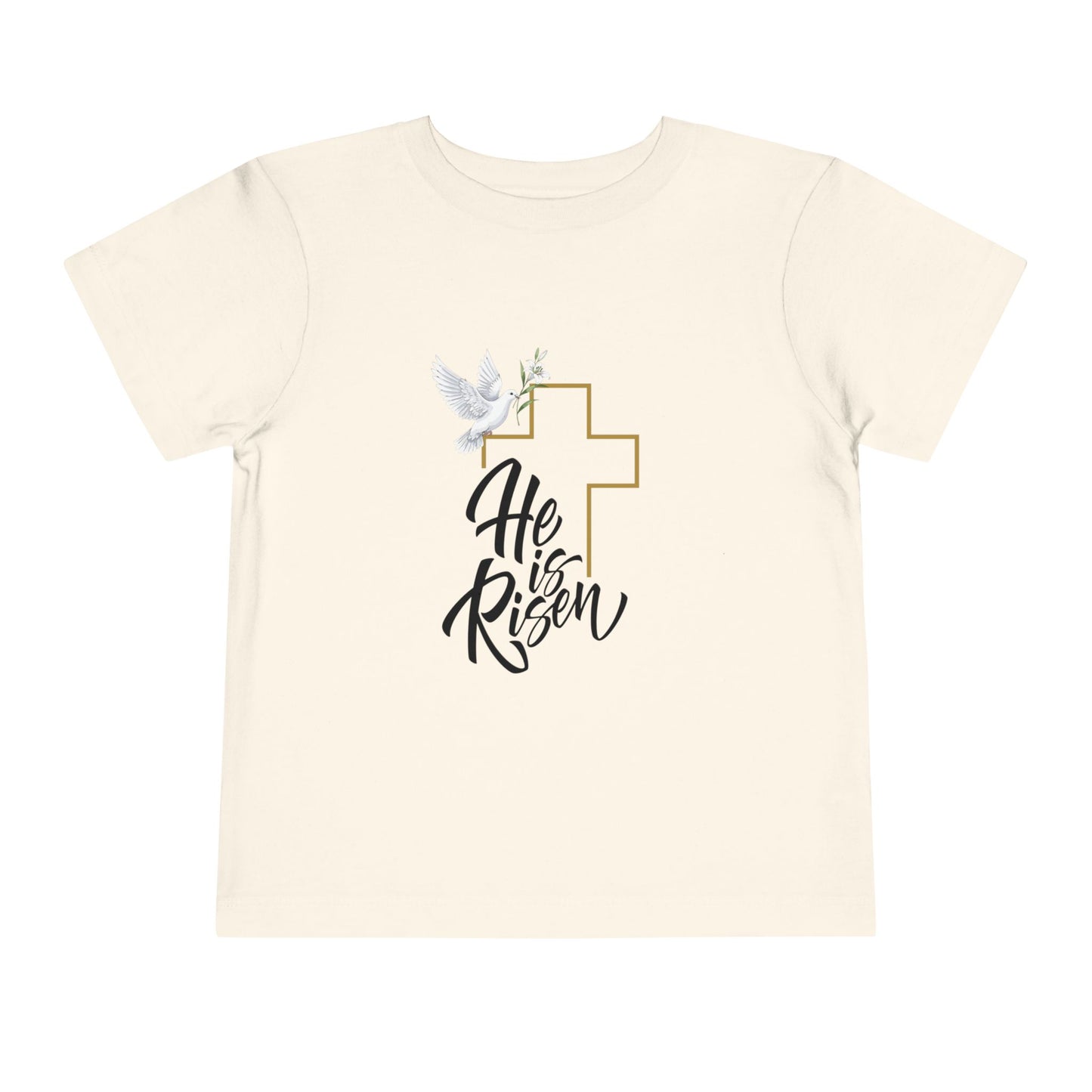 He Is Risen Toddler Tee