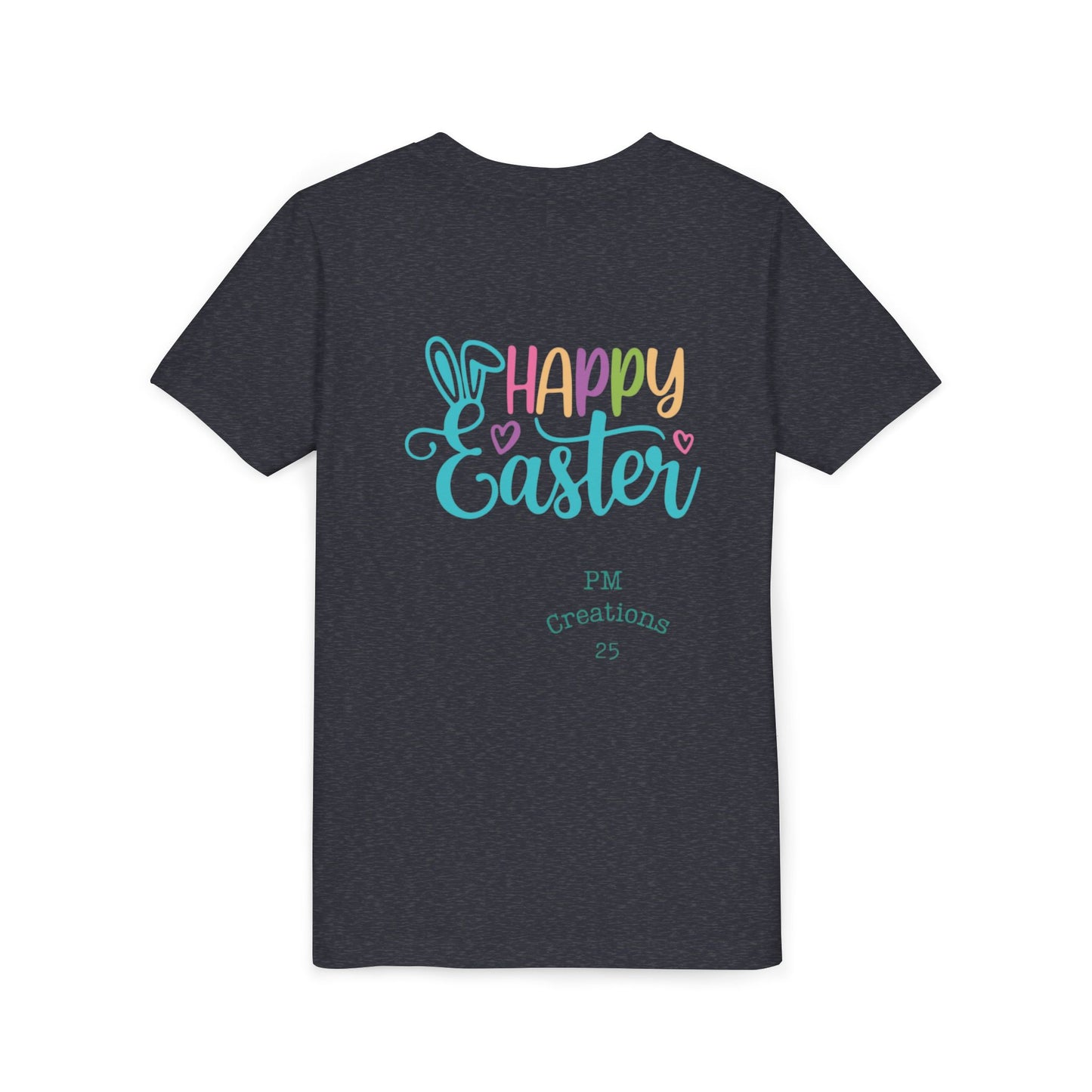 Easter Kids T‑Shirt — "Happy Easter to Every Bunny" Cute Bunny in Car Graphic