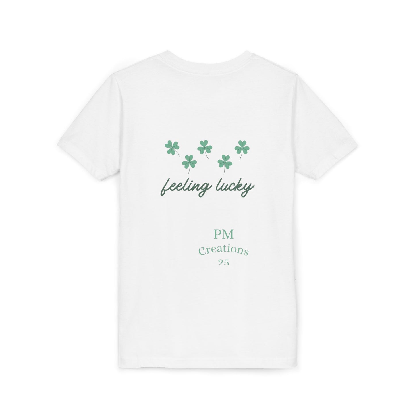 Happy St. Patrick's Day Youth Tee - Rainbow Shamrock Shirt