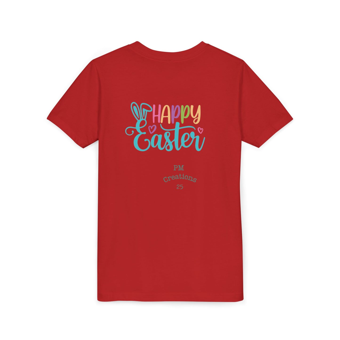 Kids' 'Happy Easter' Bunny T-Shirt – Cute Carrot Easter Tee for Children