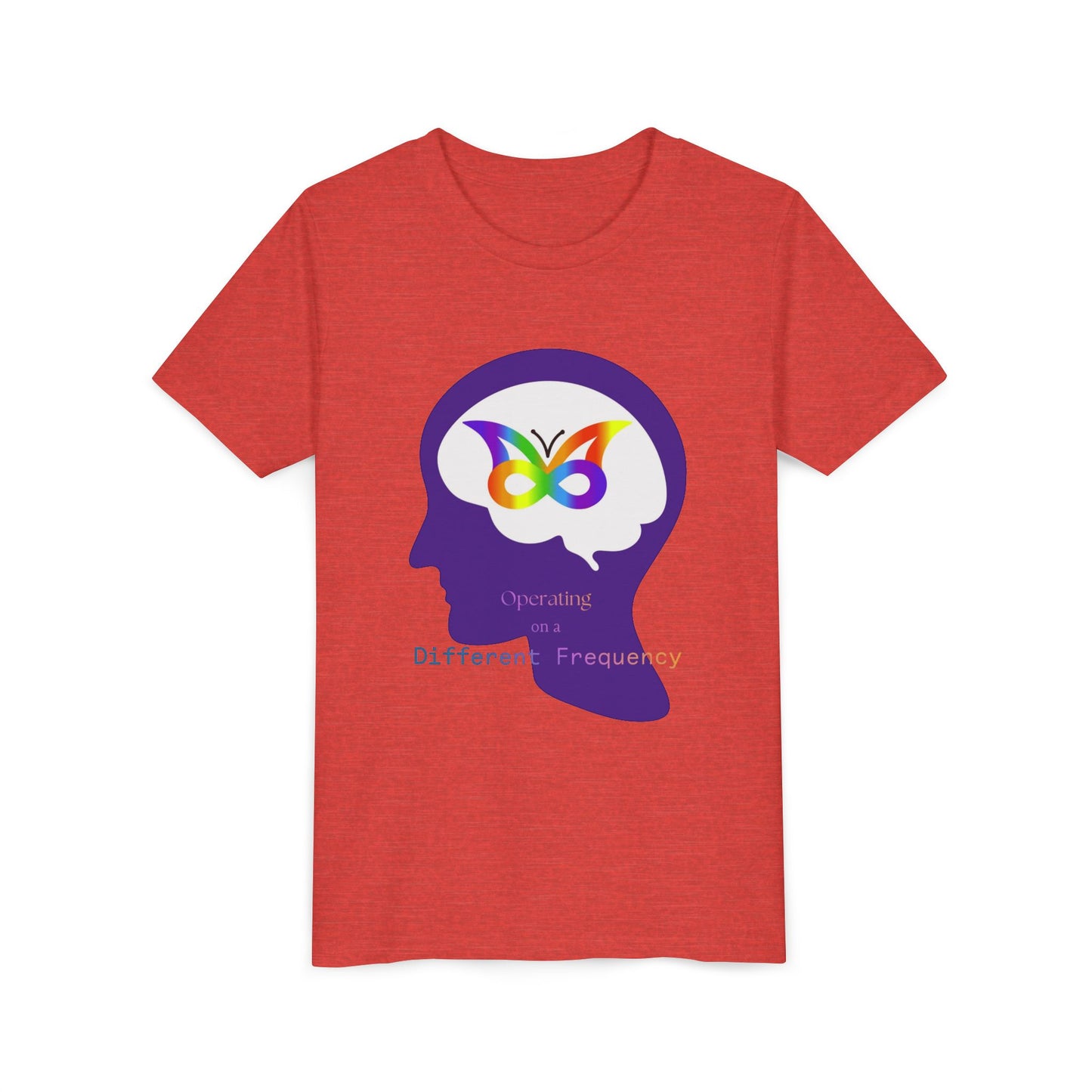Built Differently Youth Tee — Autism/Neurodiversity Pride Kids T‑Shirt