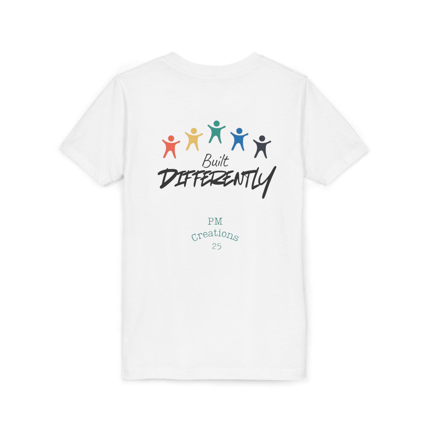 Built Differently Youth Tee — Autism/Neurodiversity Pride Kids T‑Shirt