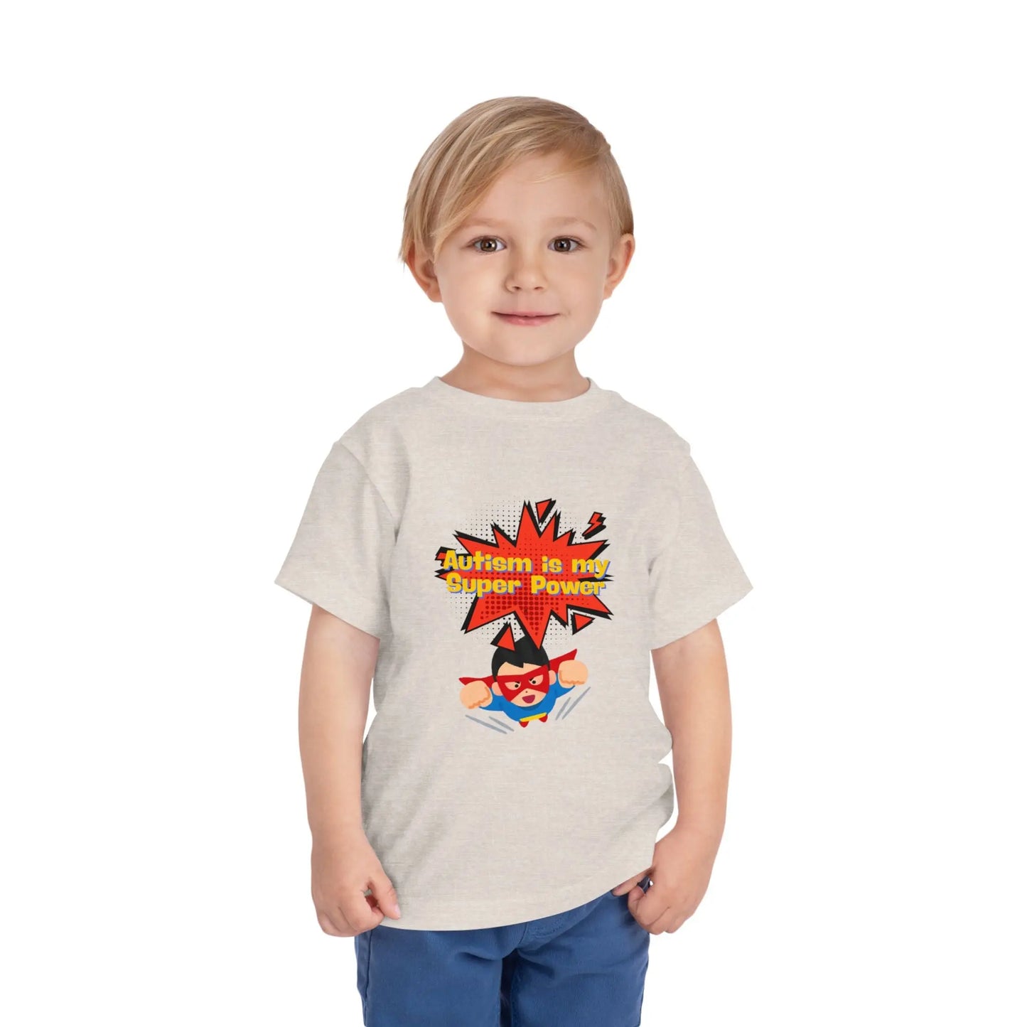 Autism Is My Super Power Toddler Tee Printify
