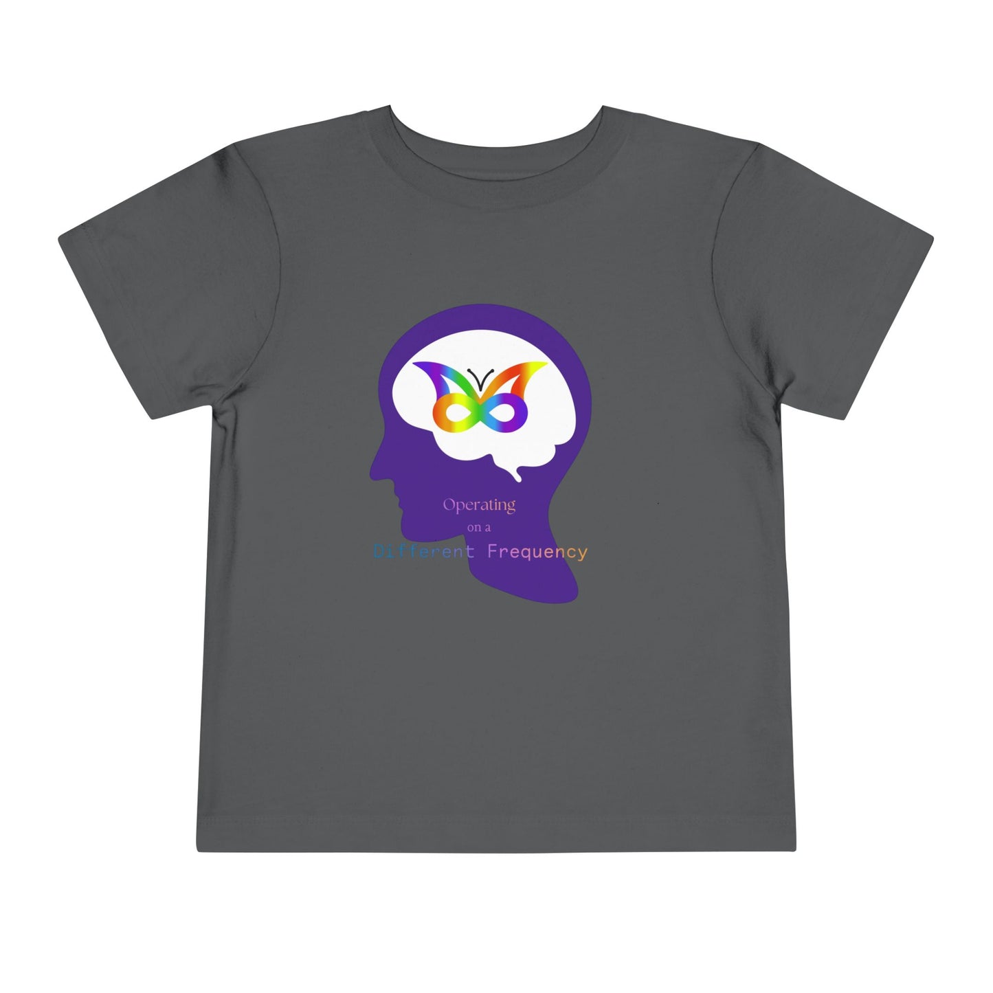 Built Differently Toddler Tee — Autism/Neurodiversity Pride Kids T‑Shirt