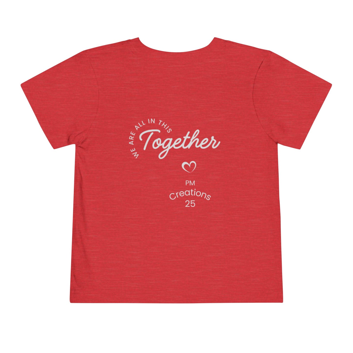 Toddler Tee — "Better Together" Underwater Sea Life Shirt