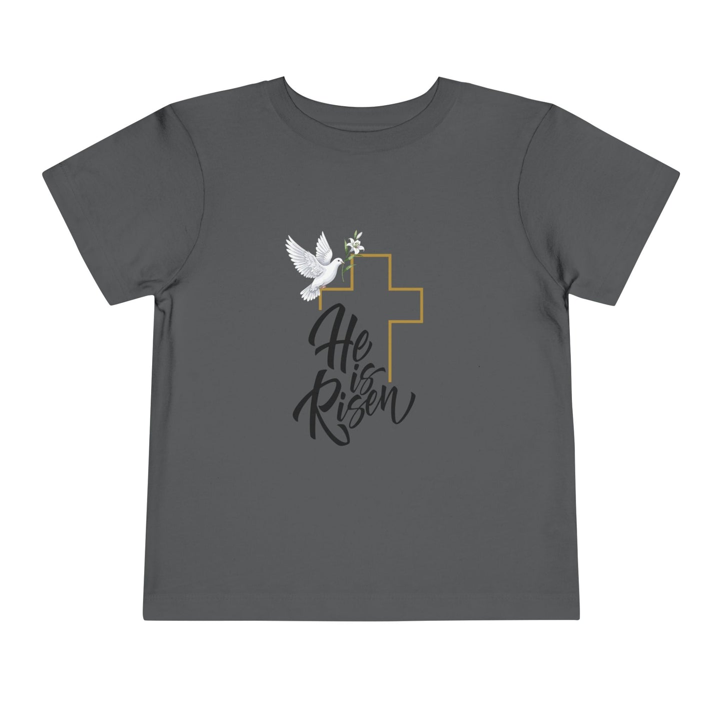 He Is Risen Toddler Tee