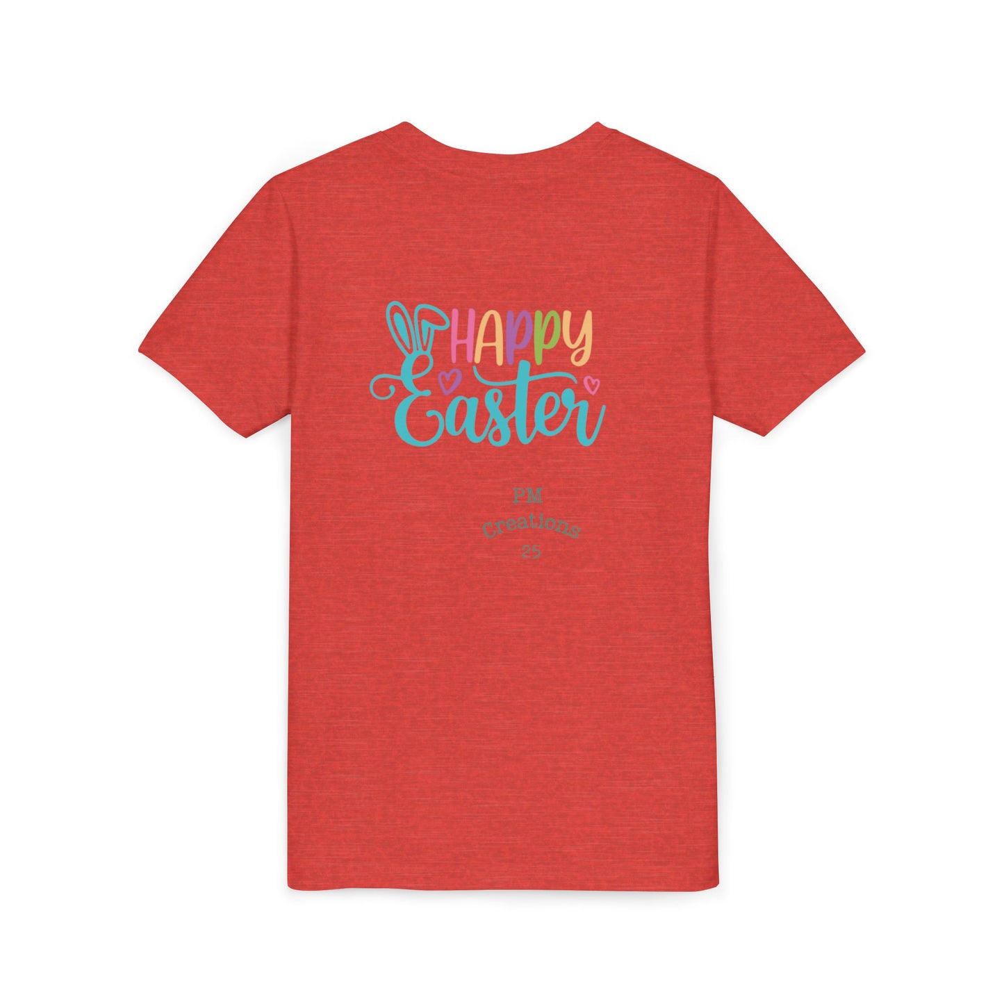 Kids' 'Happy Easter' Bunny T-Shirt – Cute Carrot Easter Tee for Children
