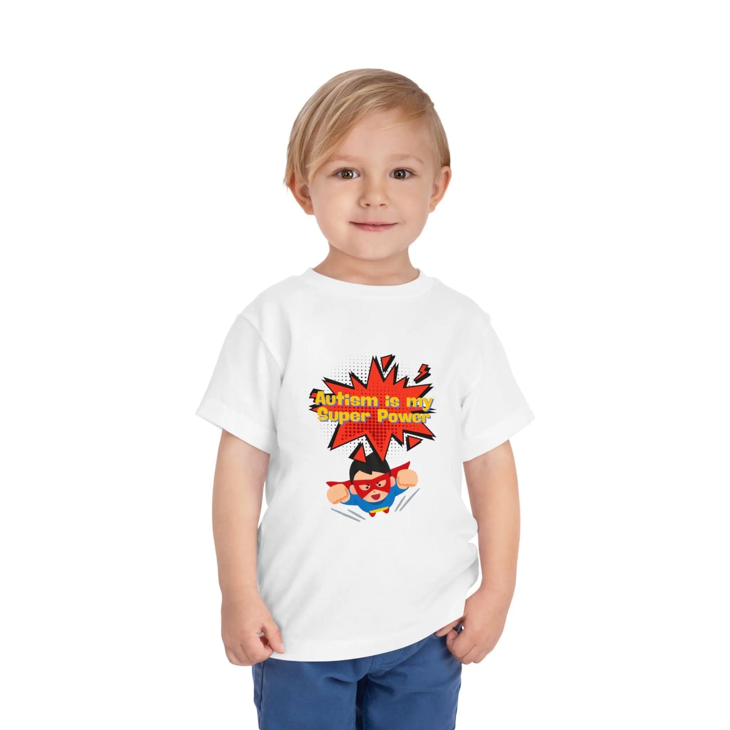 Autism Is My Super Power Toddler Tee Printify