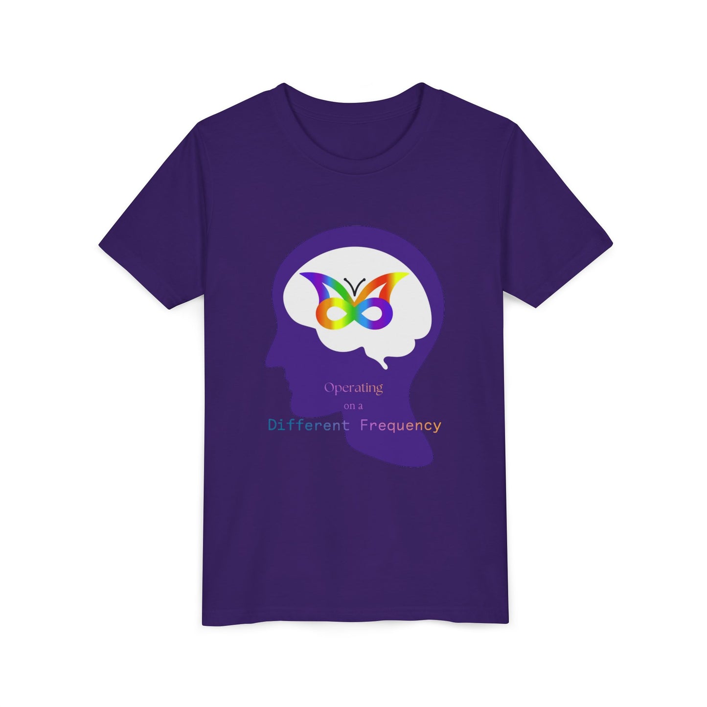 Built Differently Youth Tee — Autism/Neurodiversity Pride Kids T‑Shirt