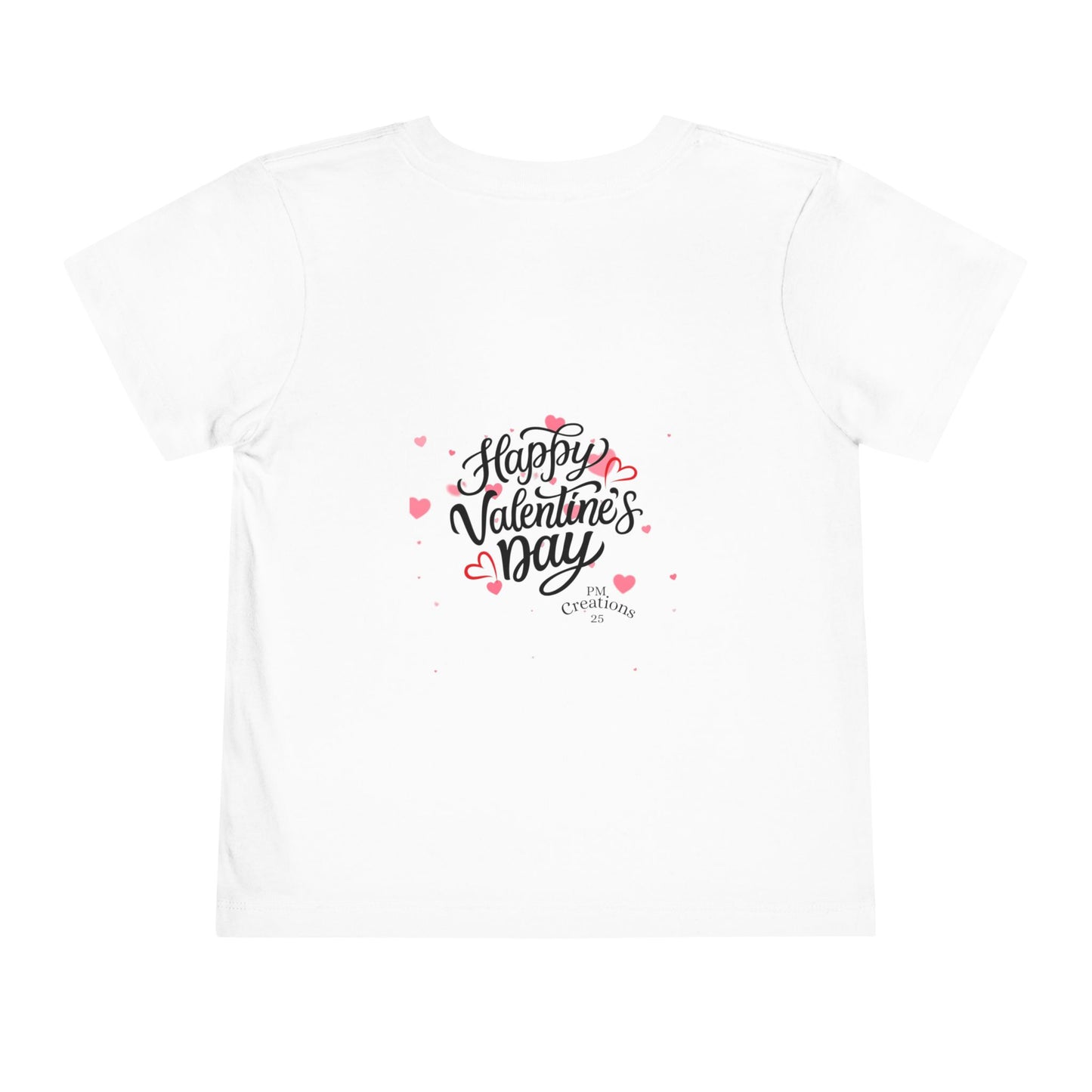 Valentine's Toddler Tee — Cute Penguin "Happy Valentine’s Day" Shirt