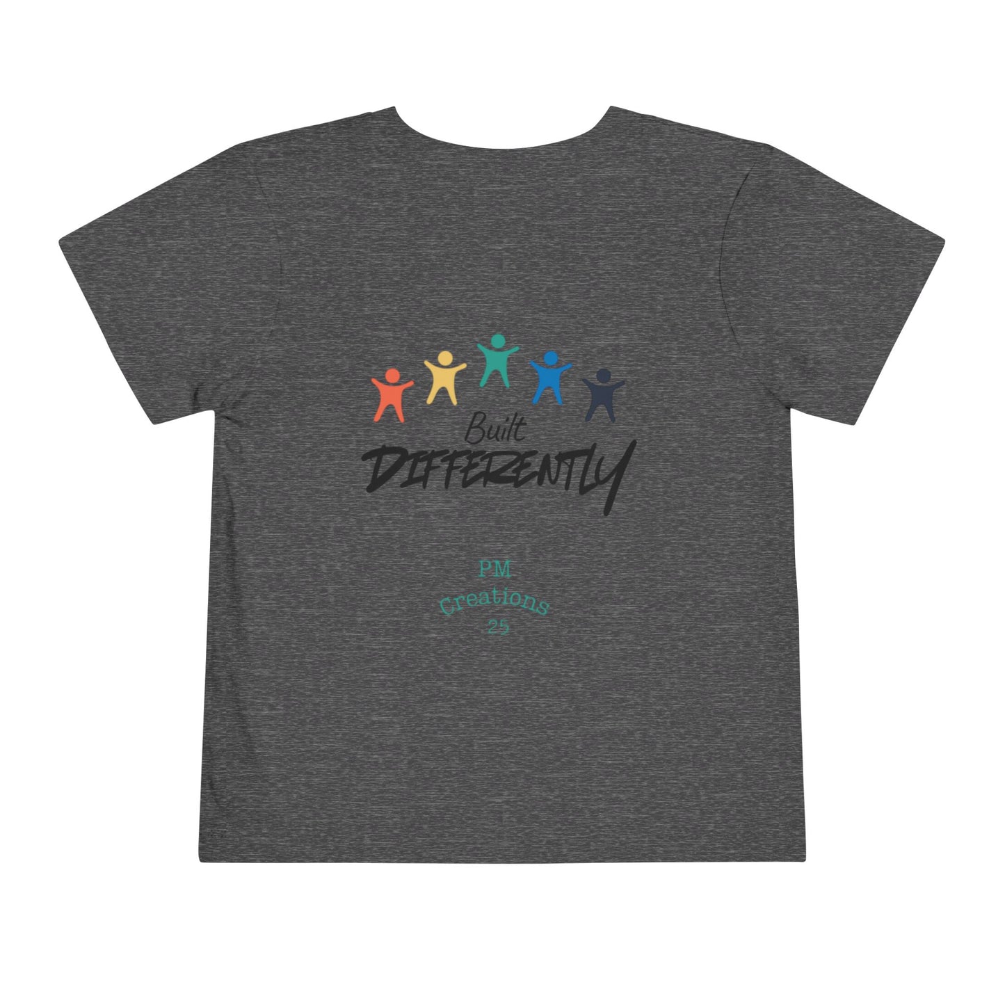Built Differently Toddler Tee — Autism/Neurodiversity Pride Kids T‑Shirt