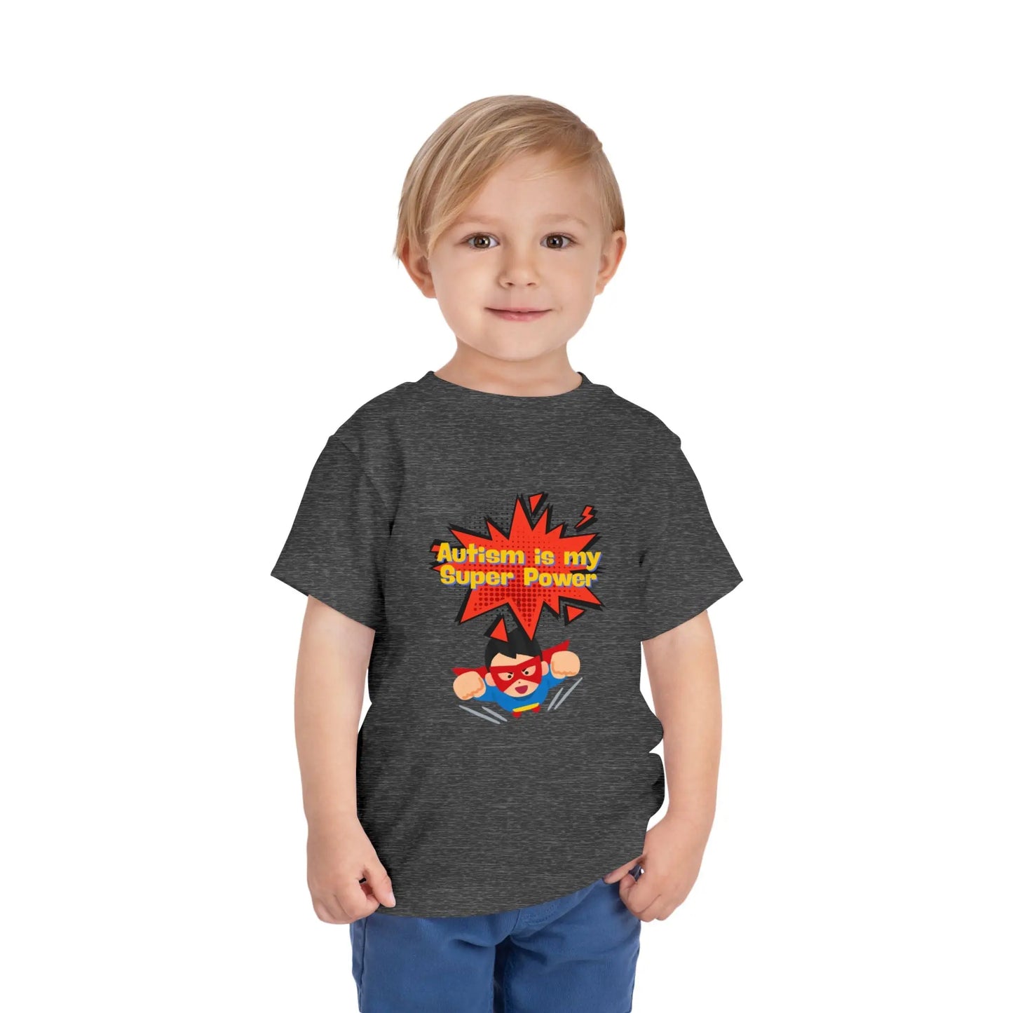 Autism Is My Super Power Toddler Tee Printify