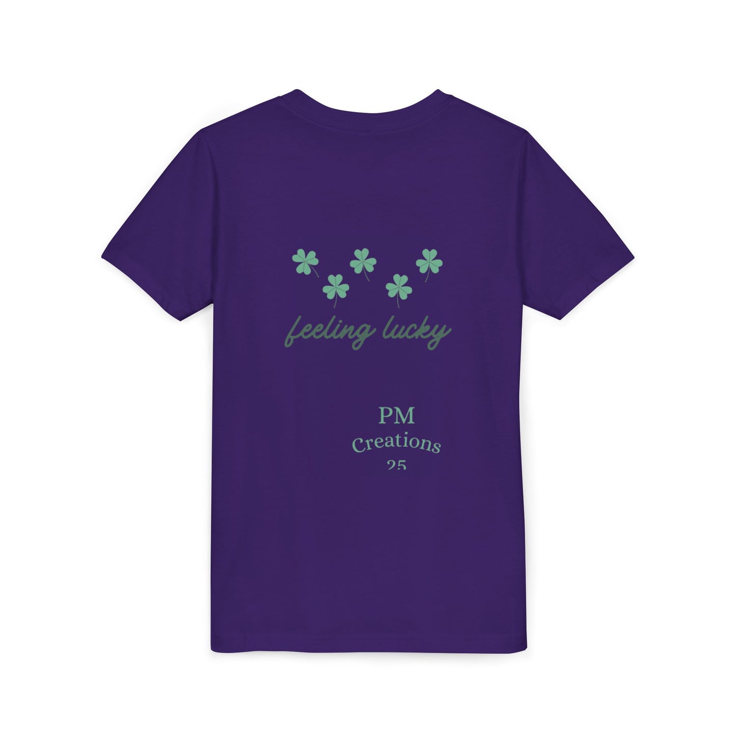 Happy St. Patrick's Day Youth Tee - Rainbow Shamrock Shirt