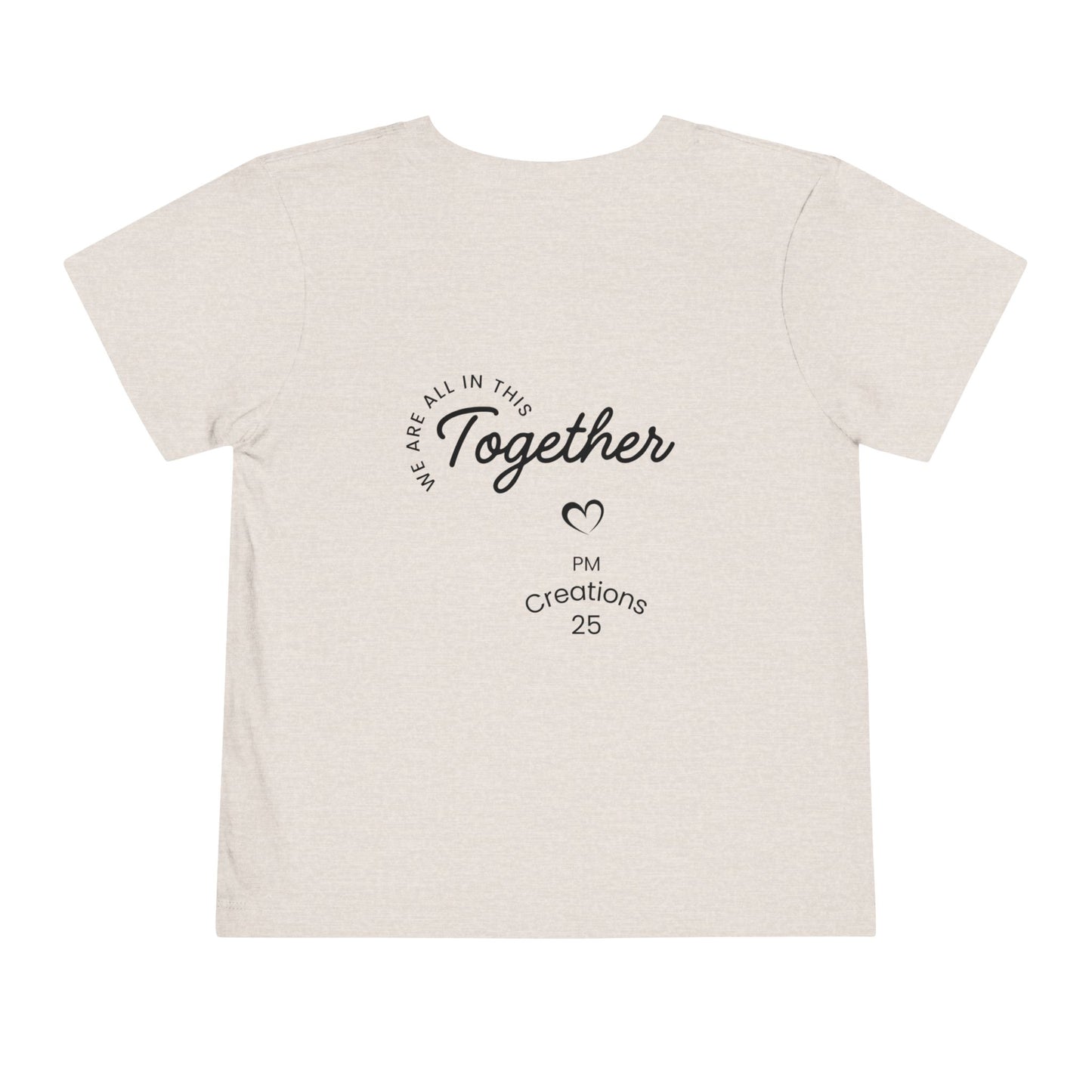 Be Kind Toddler Tee — Diverse Kids "Be Kind" Graphic Shirt