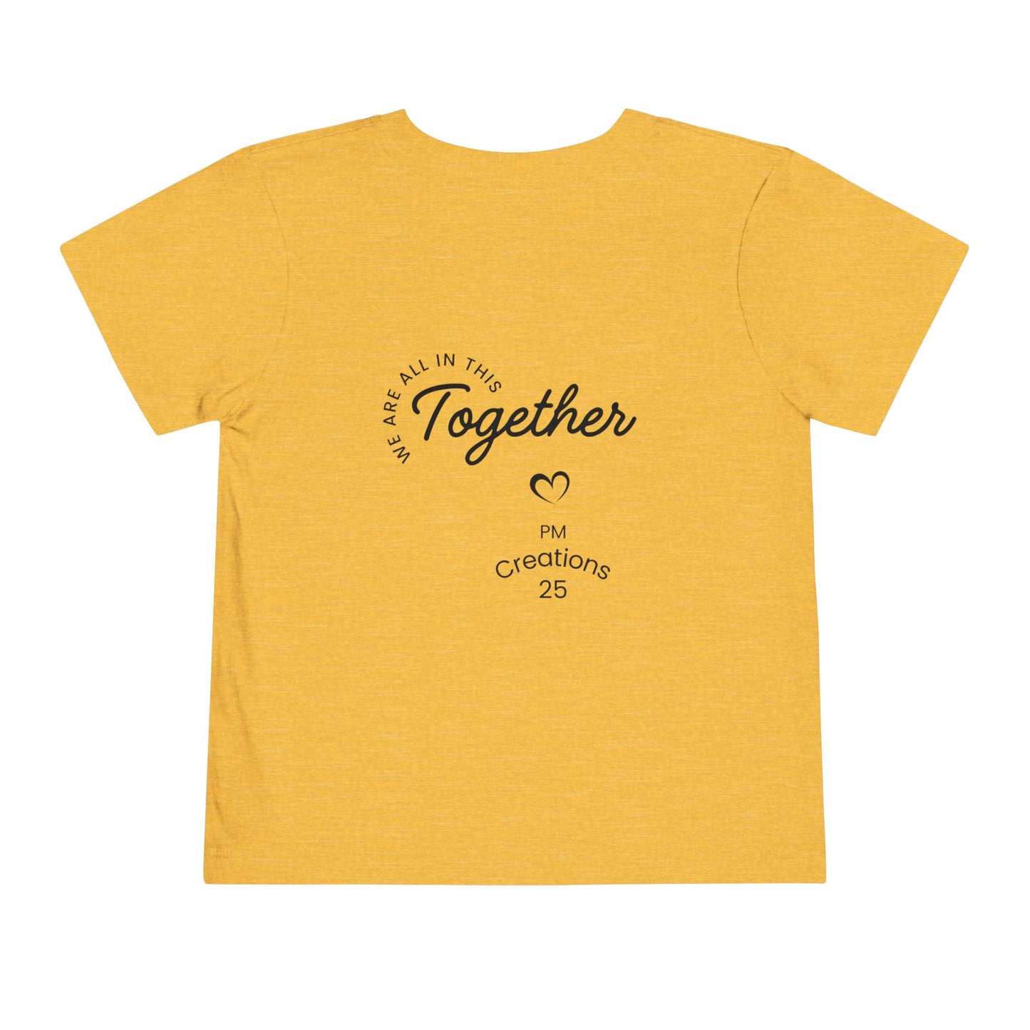 Be Kind Toddler Tee — Diverse Kids "Be Kind" Graphic Shirt