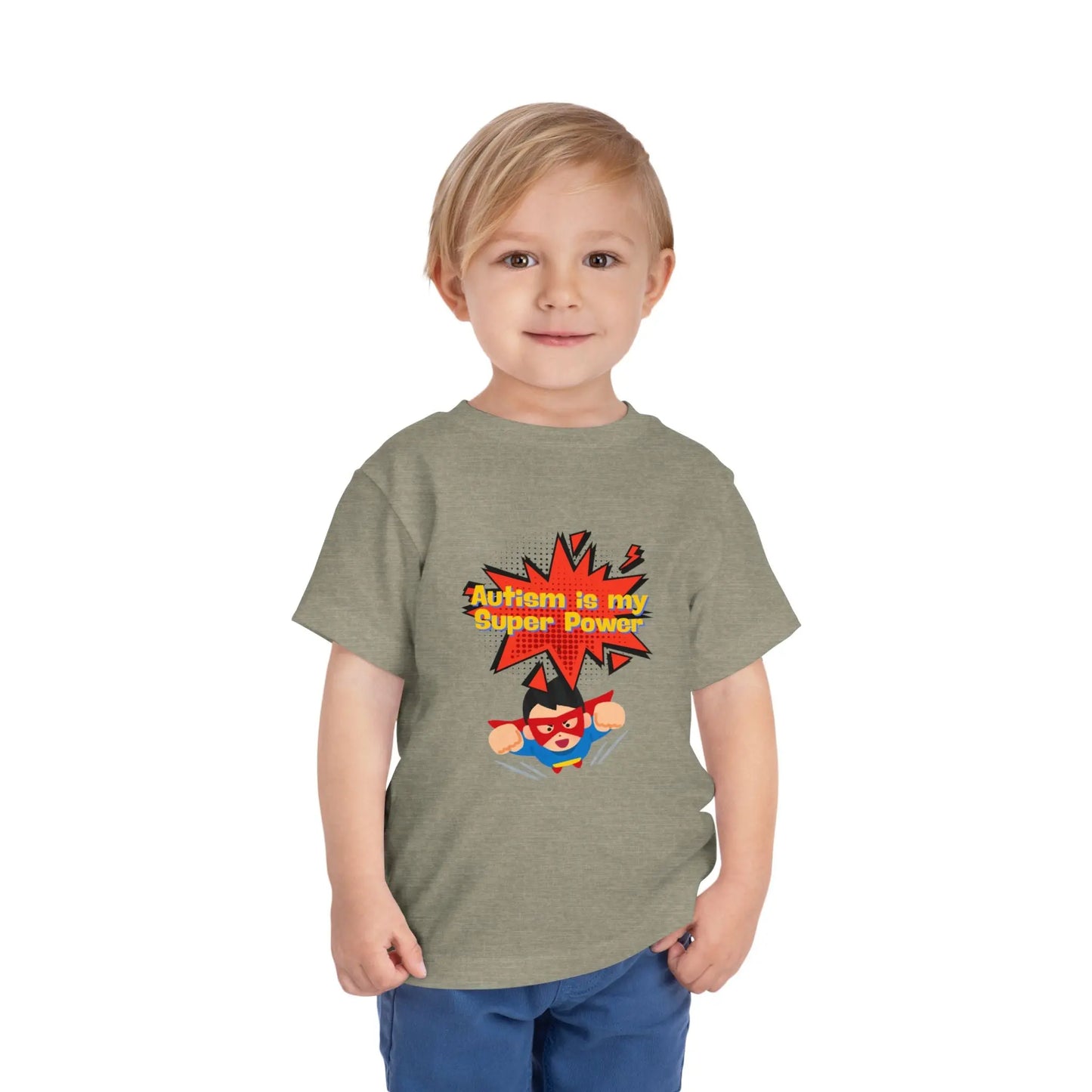 Autism Is My Super Power Toddler Tee Printify