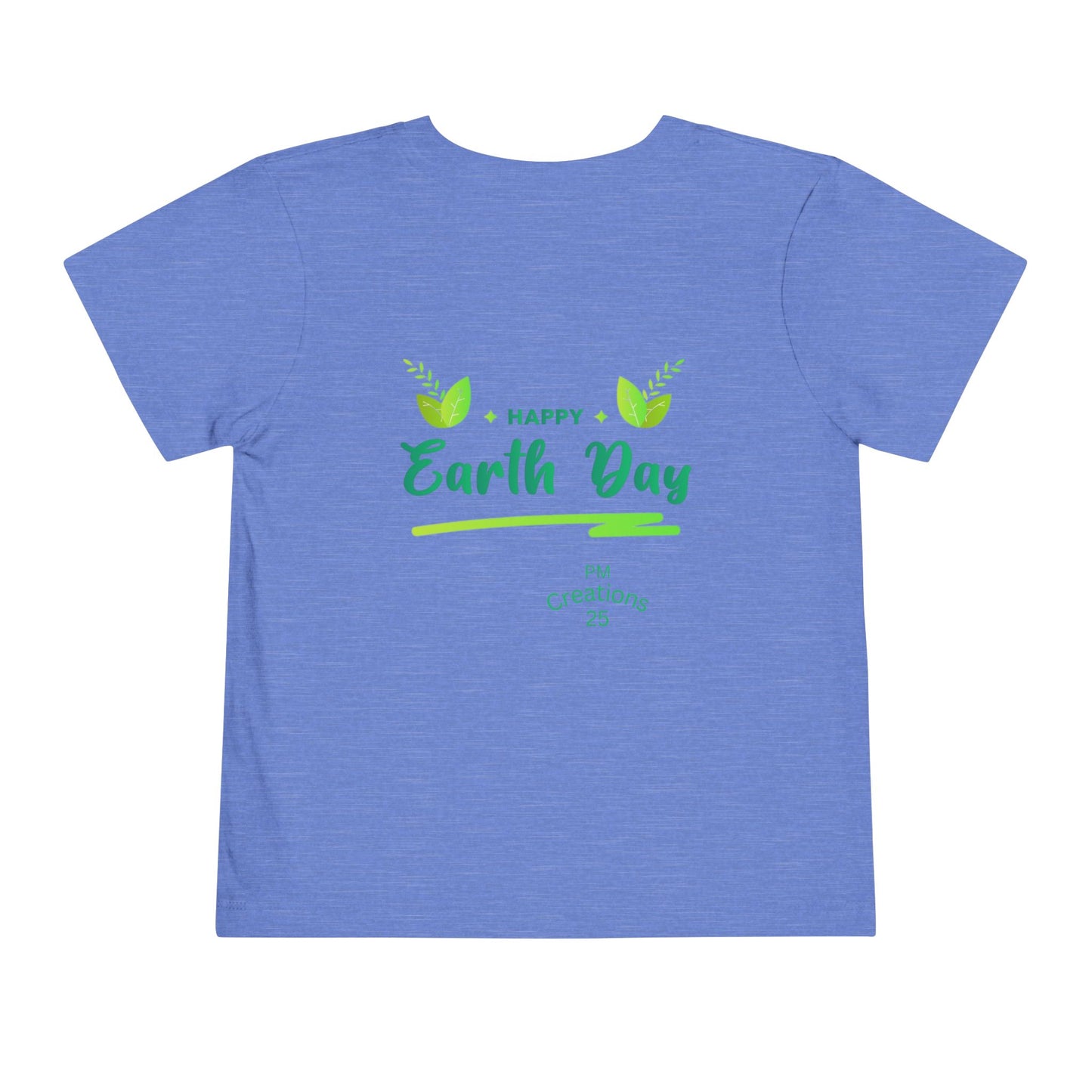 Toddler Tee – "Be the Change" Earth Day Kids Shirt