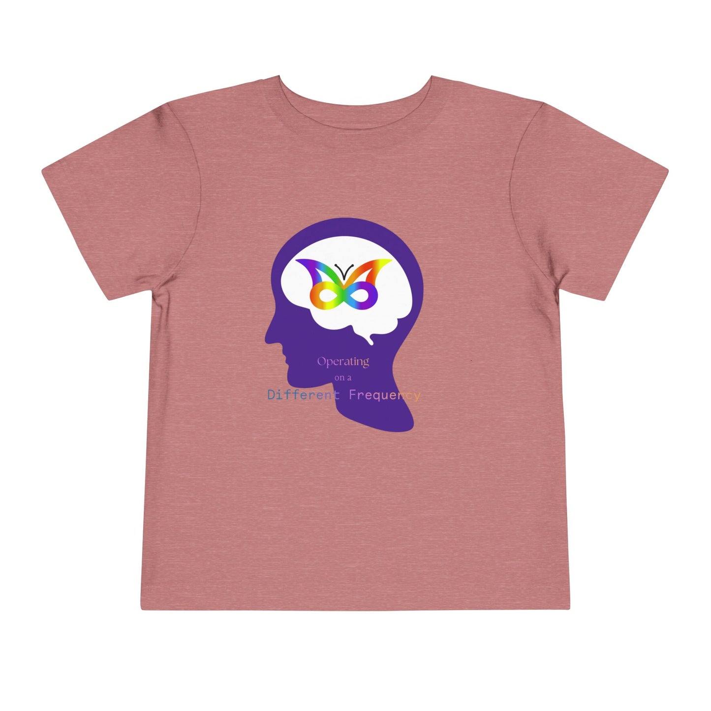 Built Differently Toddler Tee — Autism/Neurodiversity Pride Kids T‑Shirt