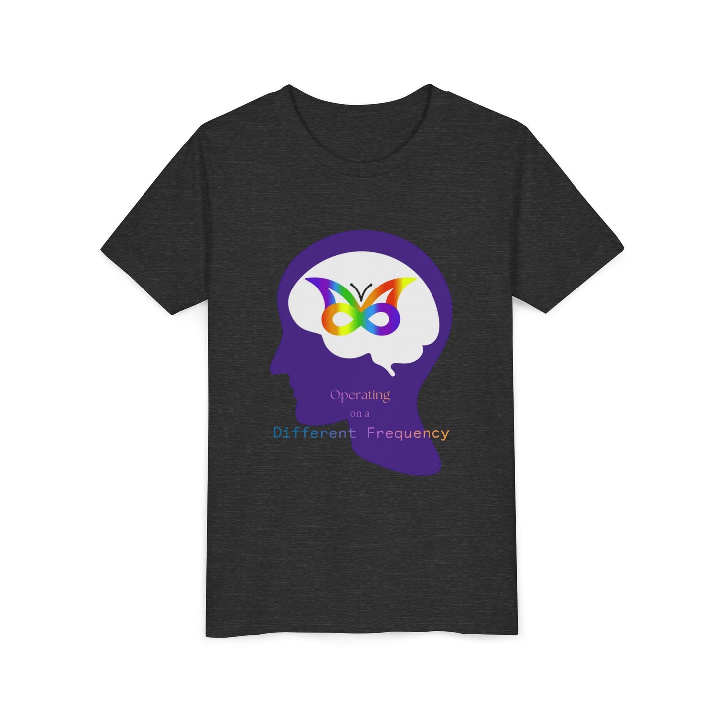 Built Differently Youth Tee — Autism/Neurodiversity Pride Kids T‑Shirt