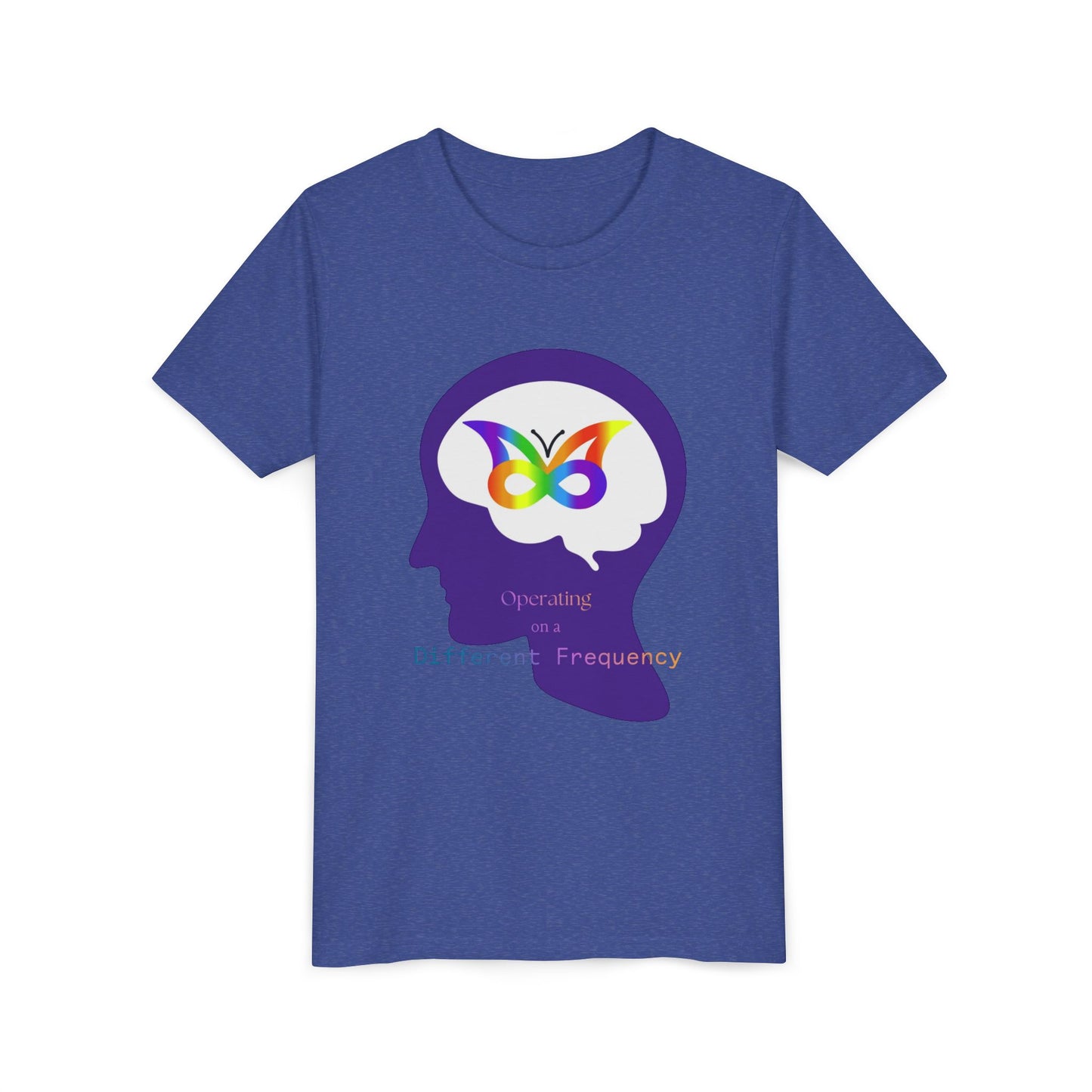 Built Differently Youth Tee — Autism/Neurodiversity Pride Kids T‑Shirt
